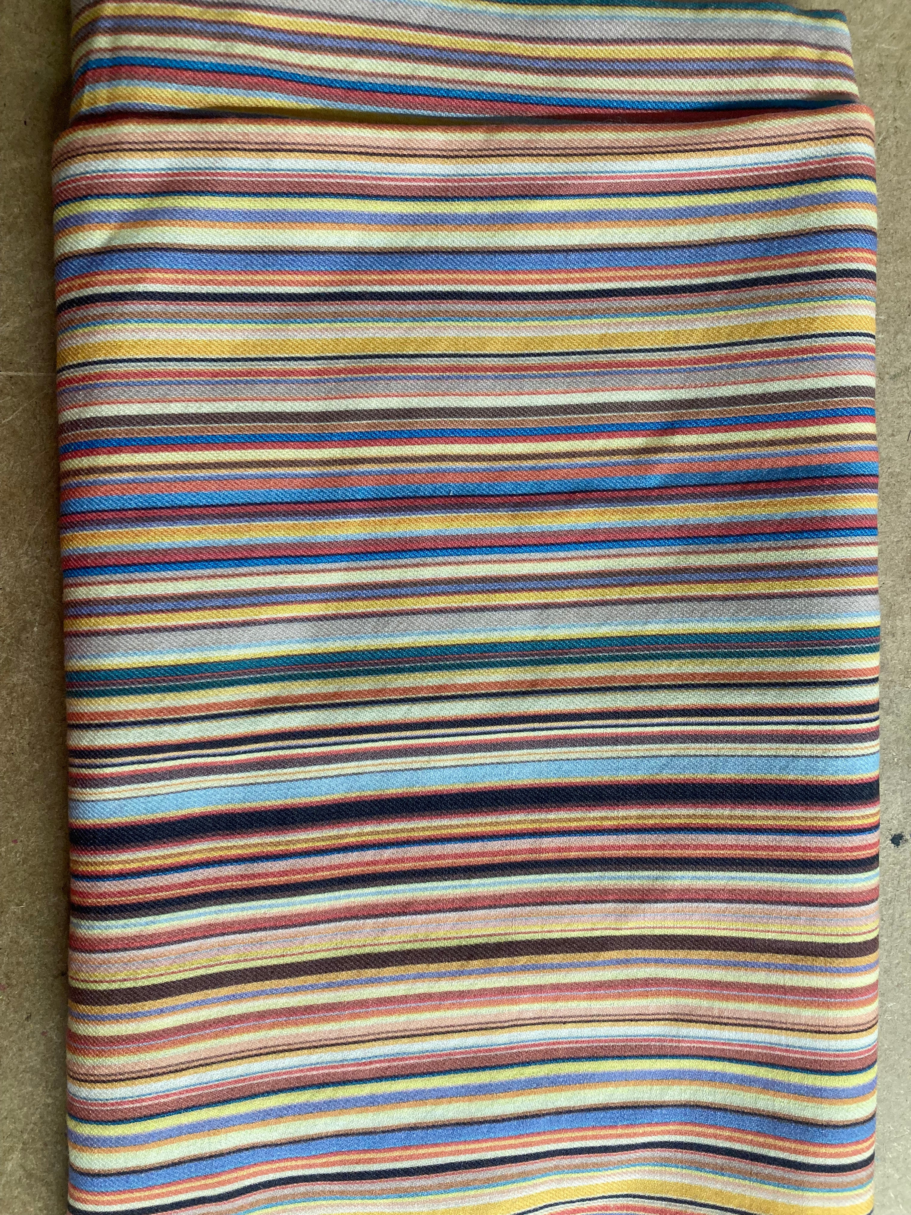 Paul Smith Multicoloured Signature Stripe Scarf - Image 5