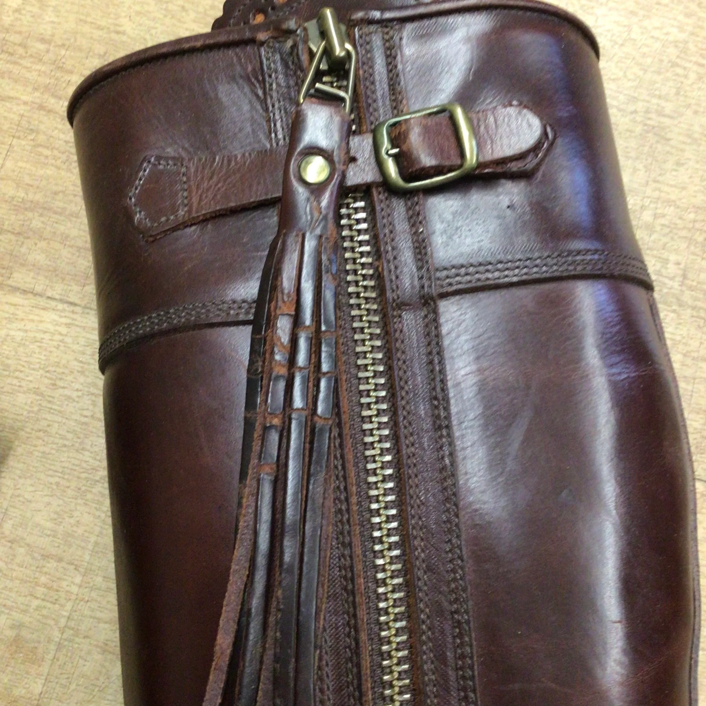 Penelope Chilvers Long Tassel Conker Brown Boots Size EU 41 - Image 7