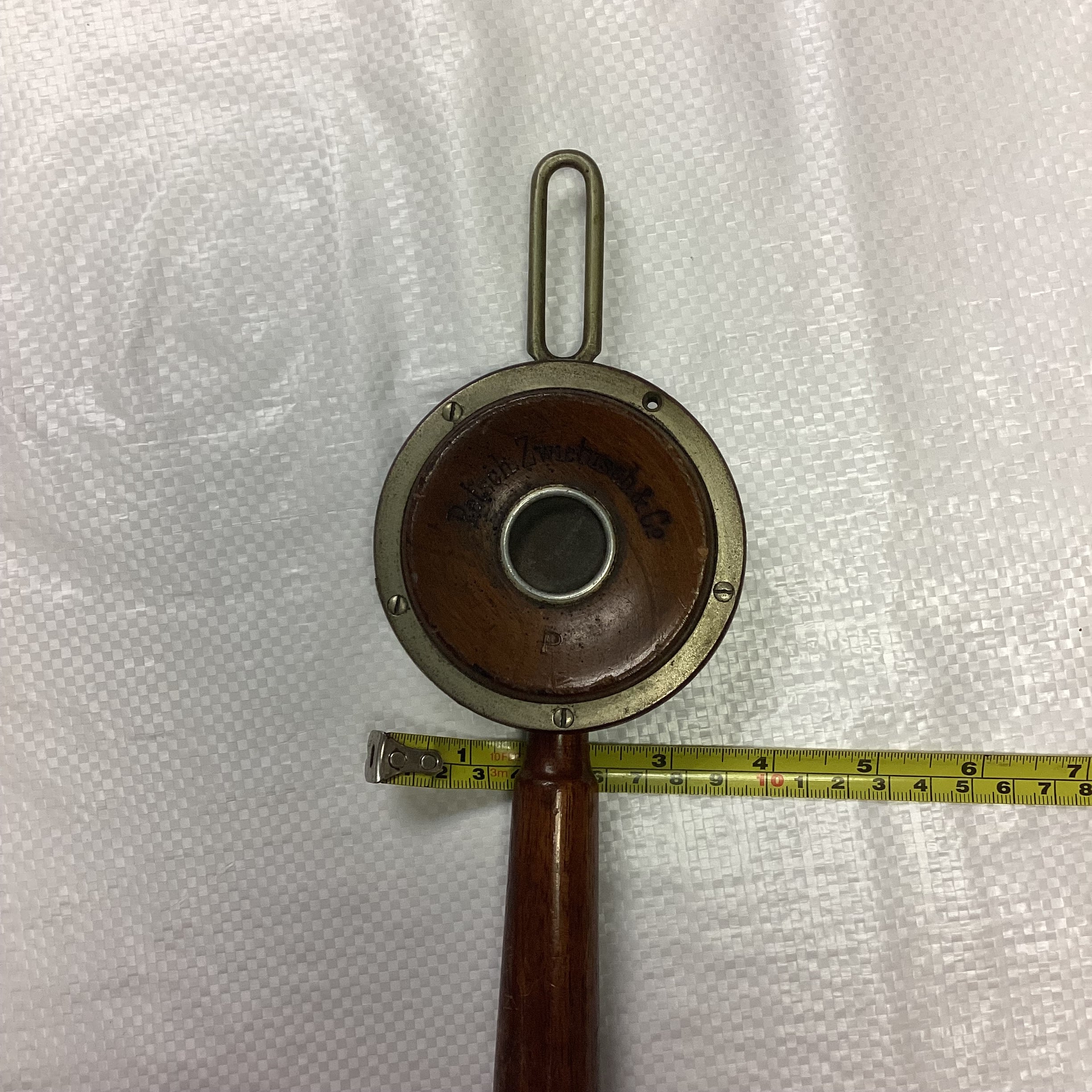 Petsch, Zwietusch & Co. German Brown Antique Telephone Receiver - Image 8