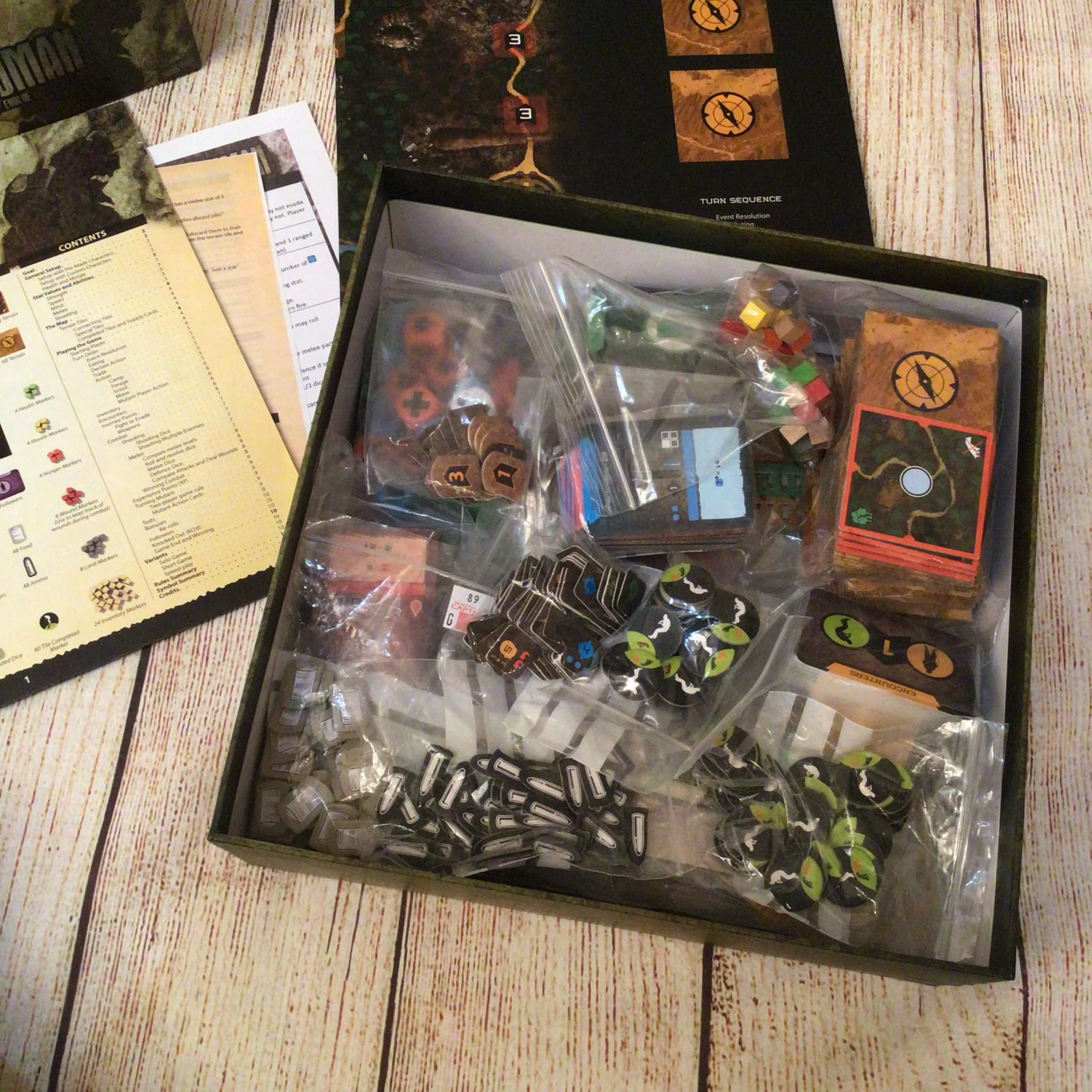 Posthuman (Survive/Evolve) Board Game w/Defiant Expansion - Image 10