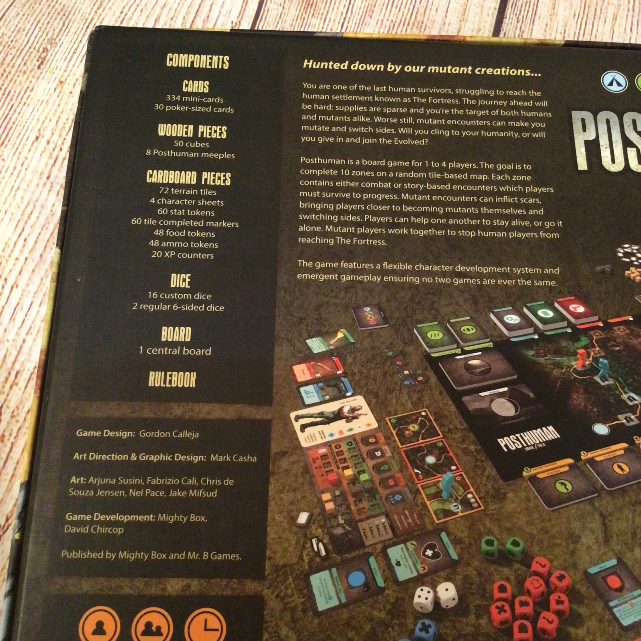 Posthuman (Survive/Evolve) Board Game w/Defiant Expansion - Image 6