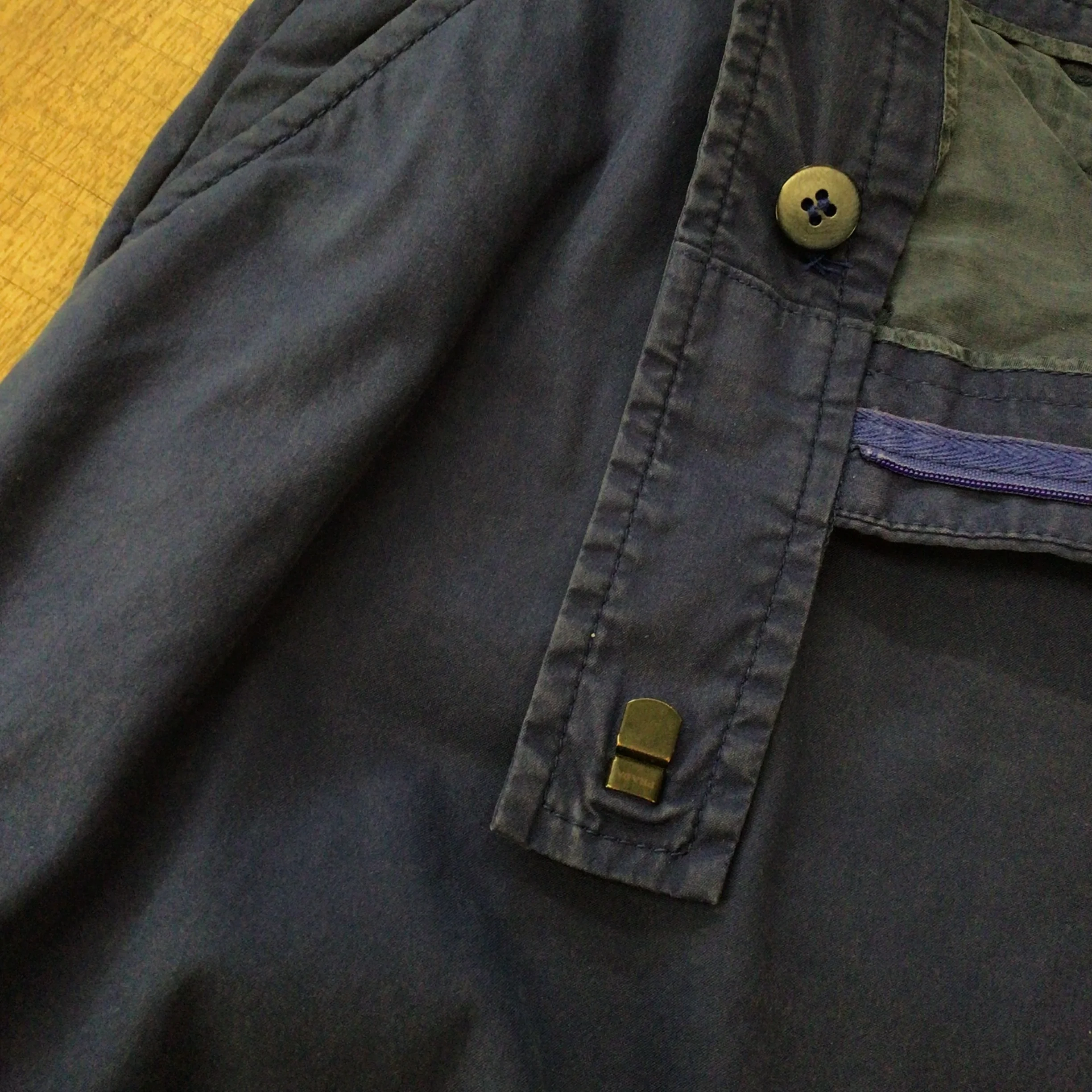 Prada Navy Blue Cotton Blend Shorts Size 44 (on label) - Image 6