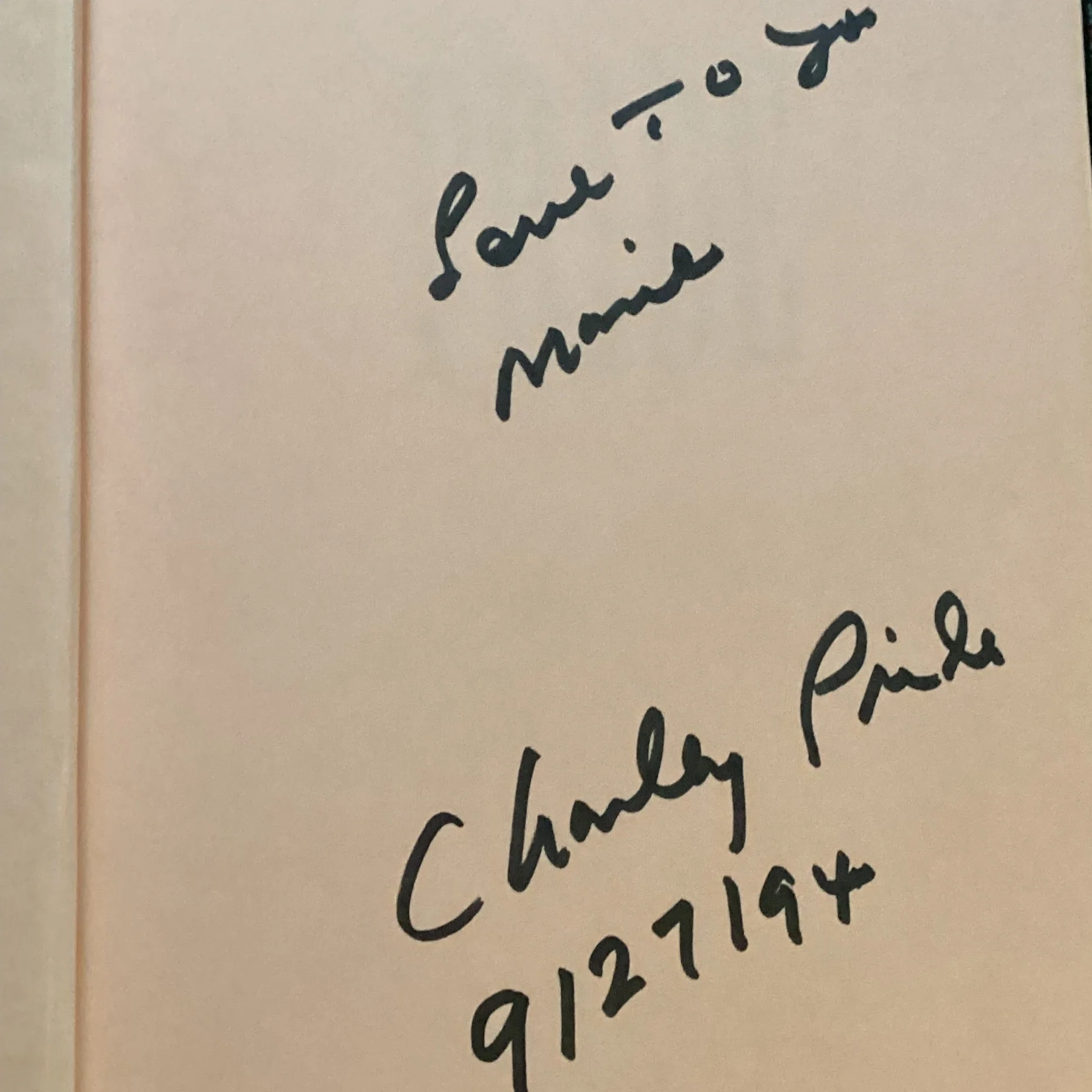 Pride: The Charley Pride Story Collectable Signed First Edition Hardback - Image 3
