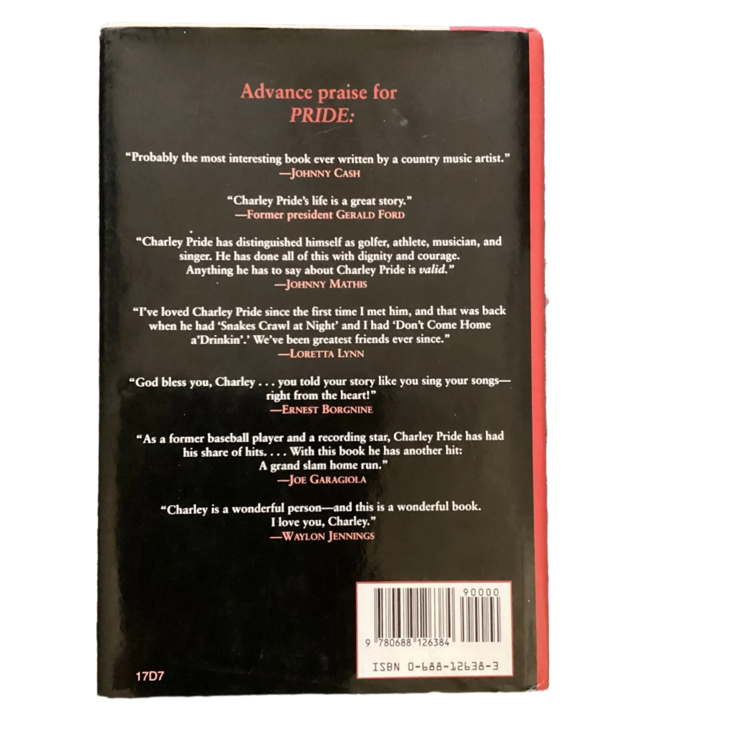 Pride: The Charley Pride Story Collectable Signed First Edition Hardback - Image 5