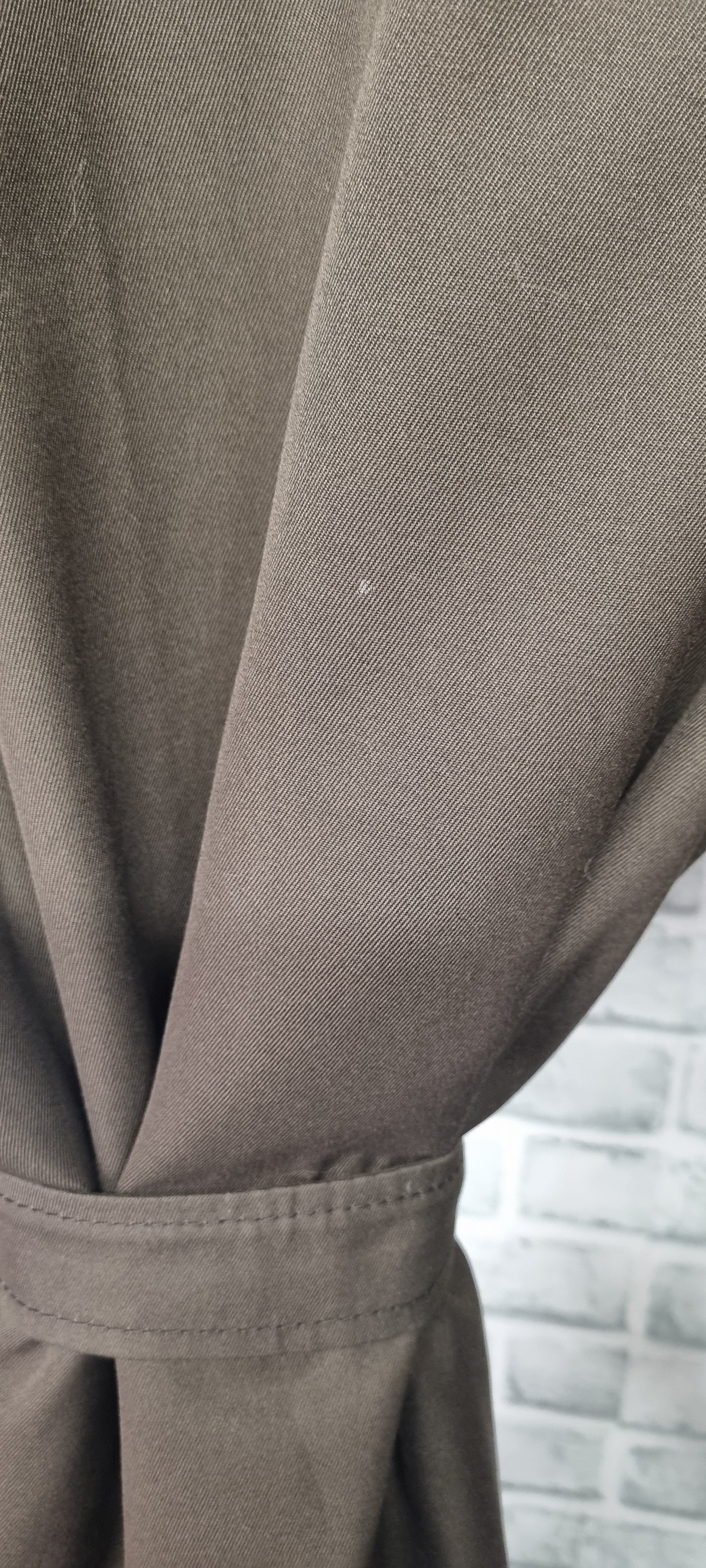 Princess Galitzine Boutique Roma Brown Trench Coat Size 42 - Image 7