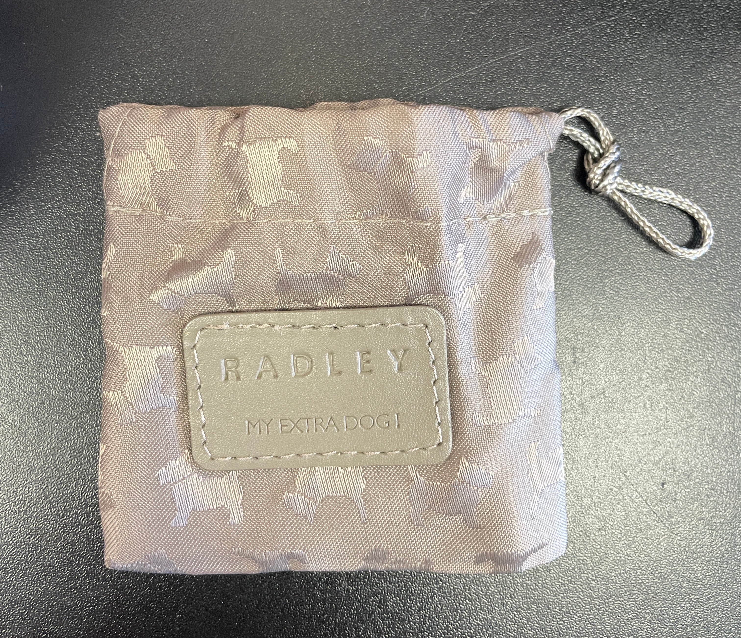 Radley Purple Leather Bag Handbag with Charms - Image 12