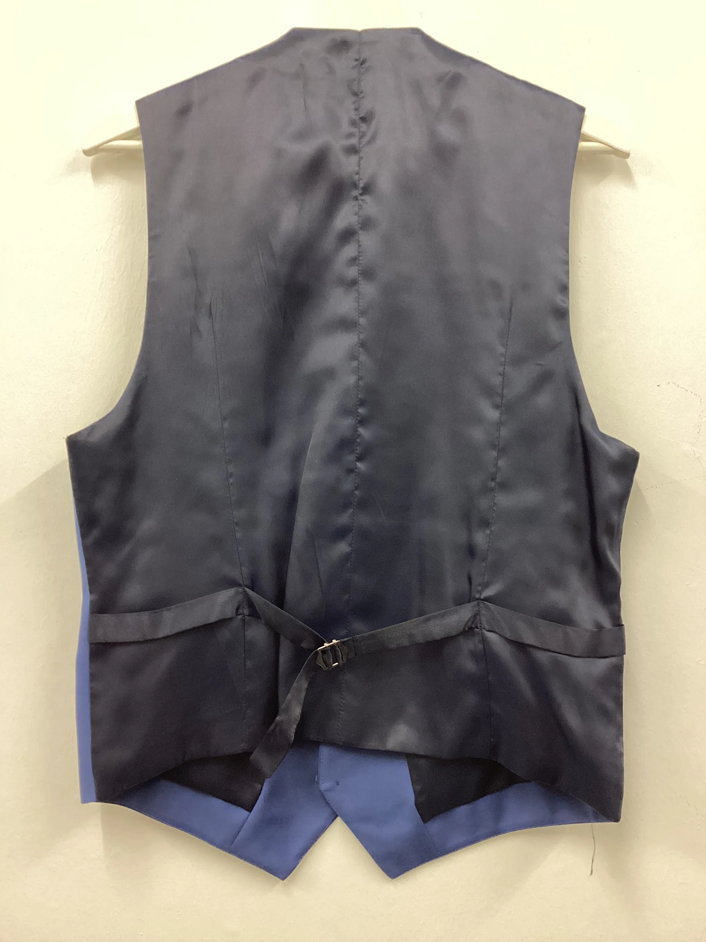 Reis Blue 3 Piece Suit 38” Chest 30” Waist - Image 10