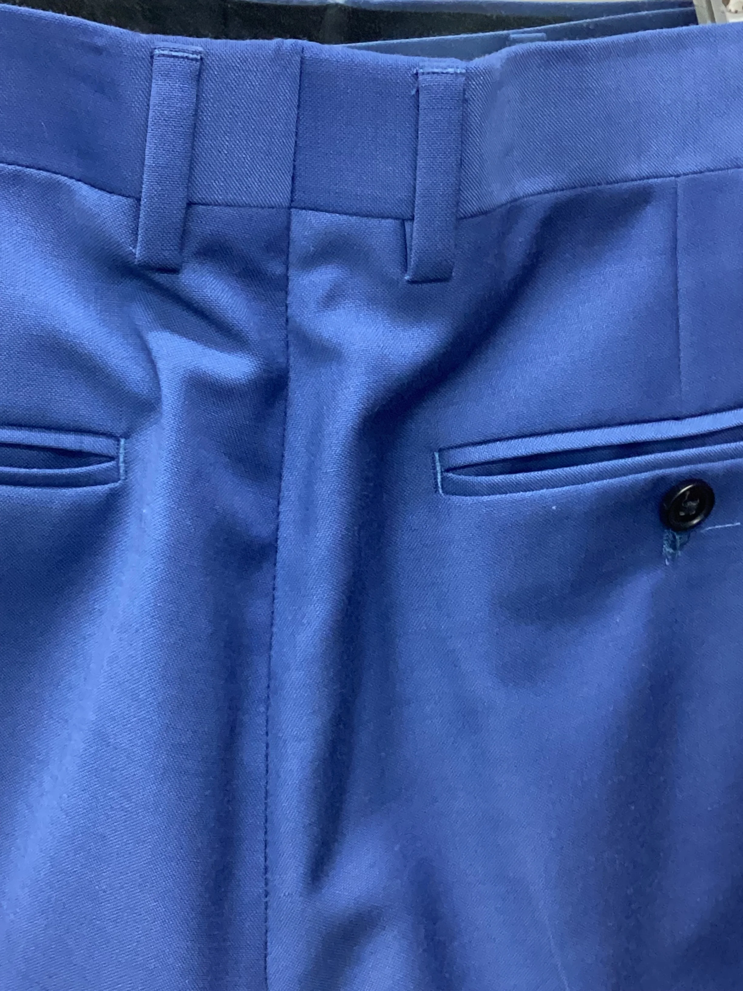 Reis Blue 3 Piece Suit 38” Chest 30” Waist - Image 16