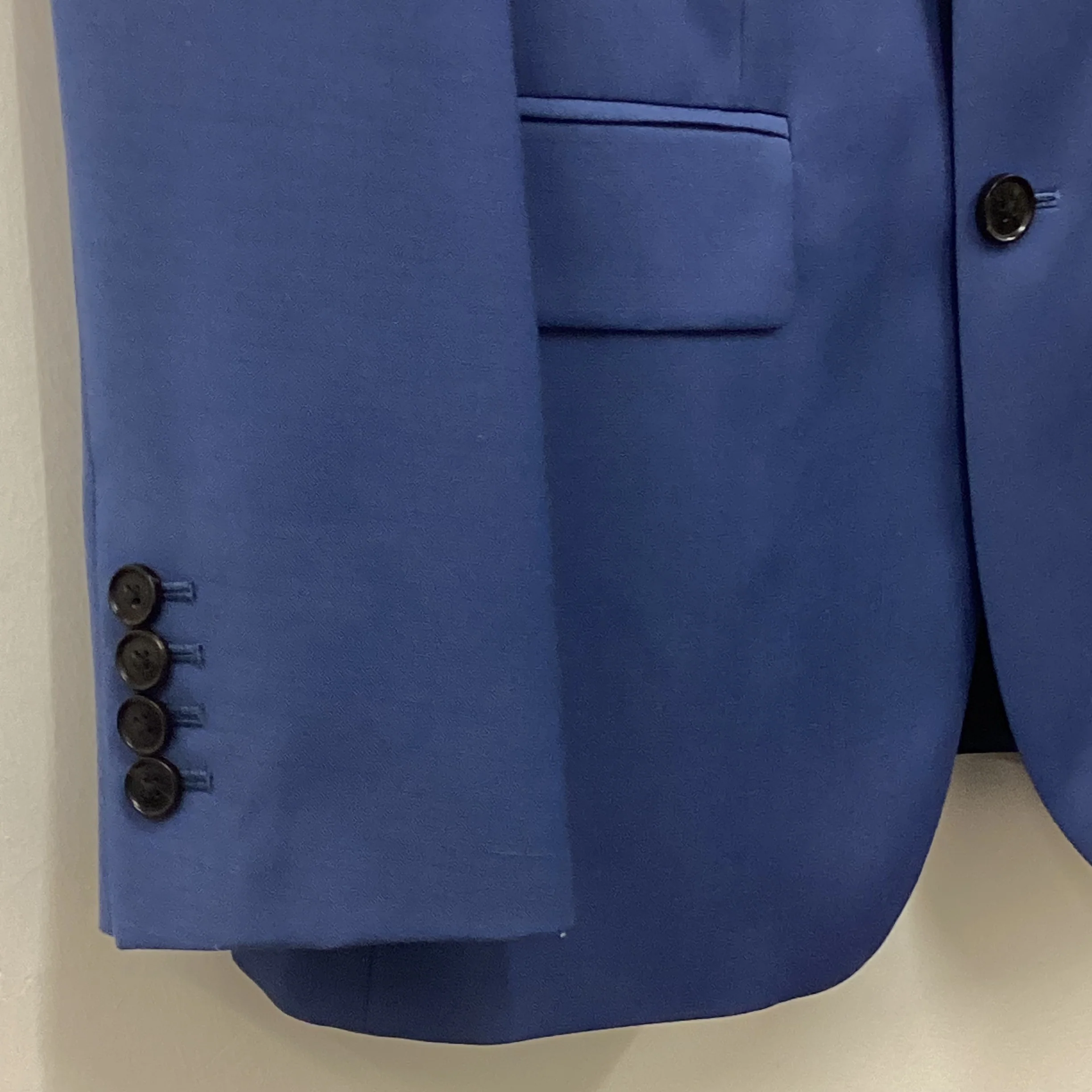 Reis Blue 3 Piece Suit 38” Chest 30” Waist - Image 5