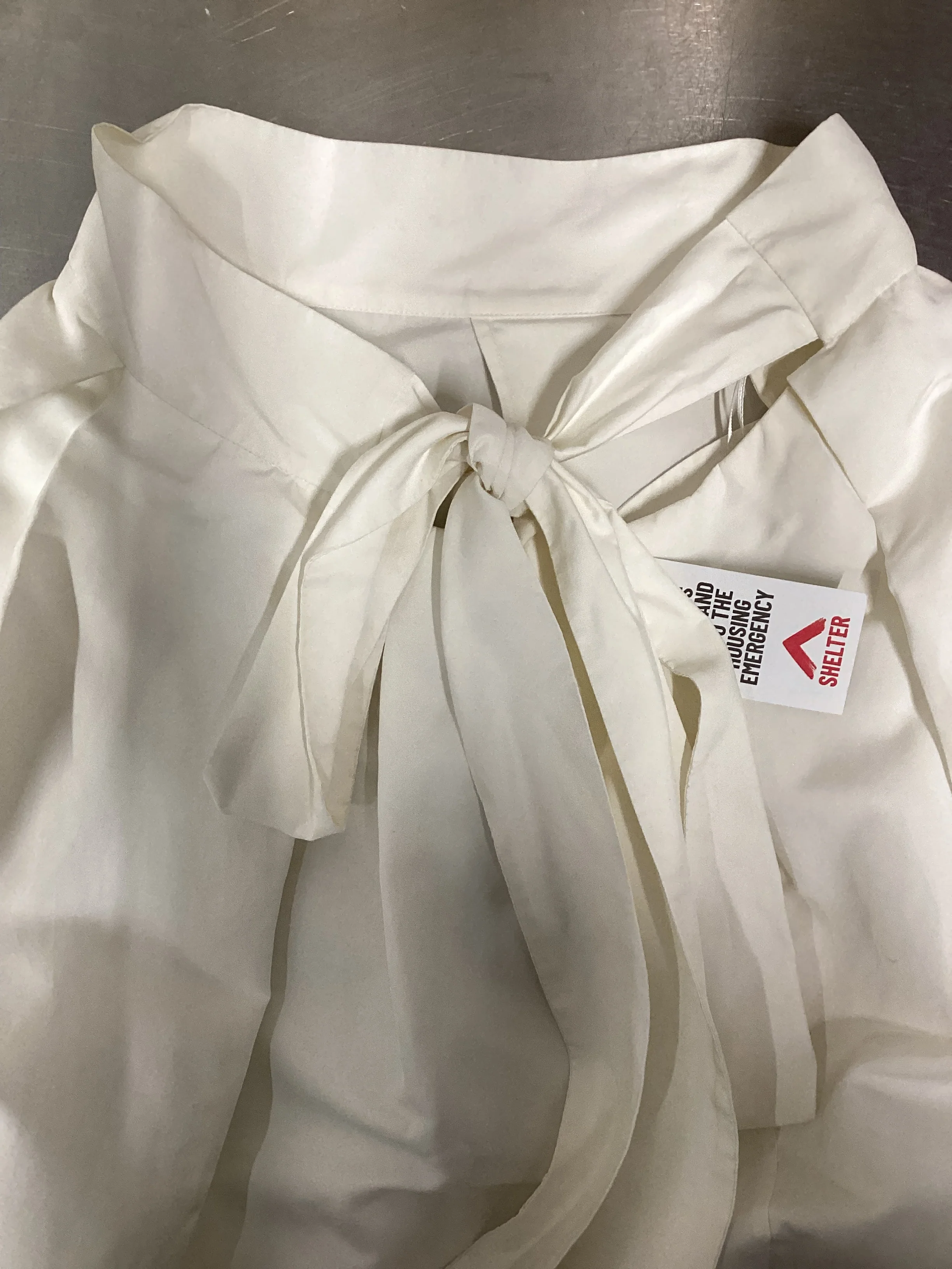 Reiss Atelier White Louisa Skirt Size 10 - Image 3