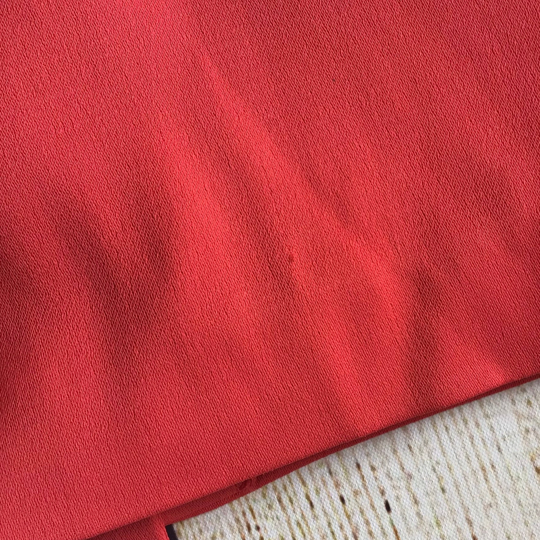Reiss Coral Pink Orange V Neck Pencil Dress Size 6 UK - Image 4