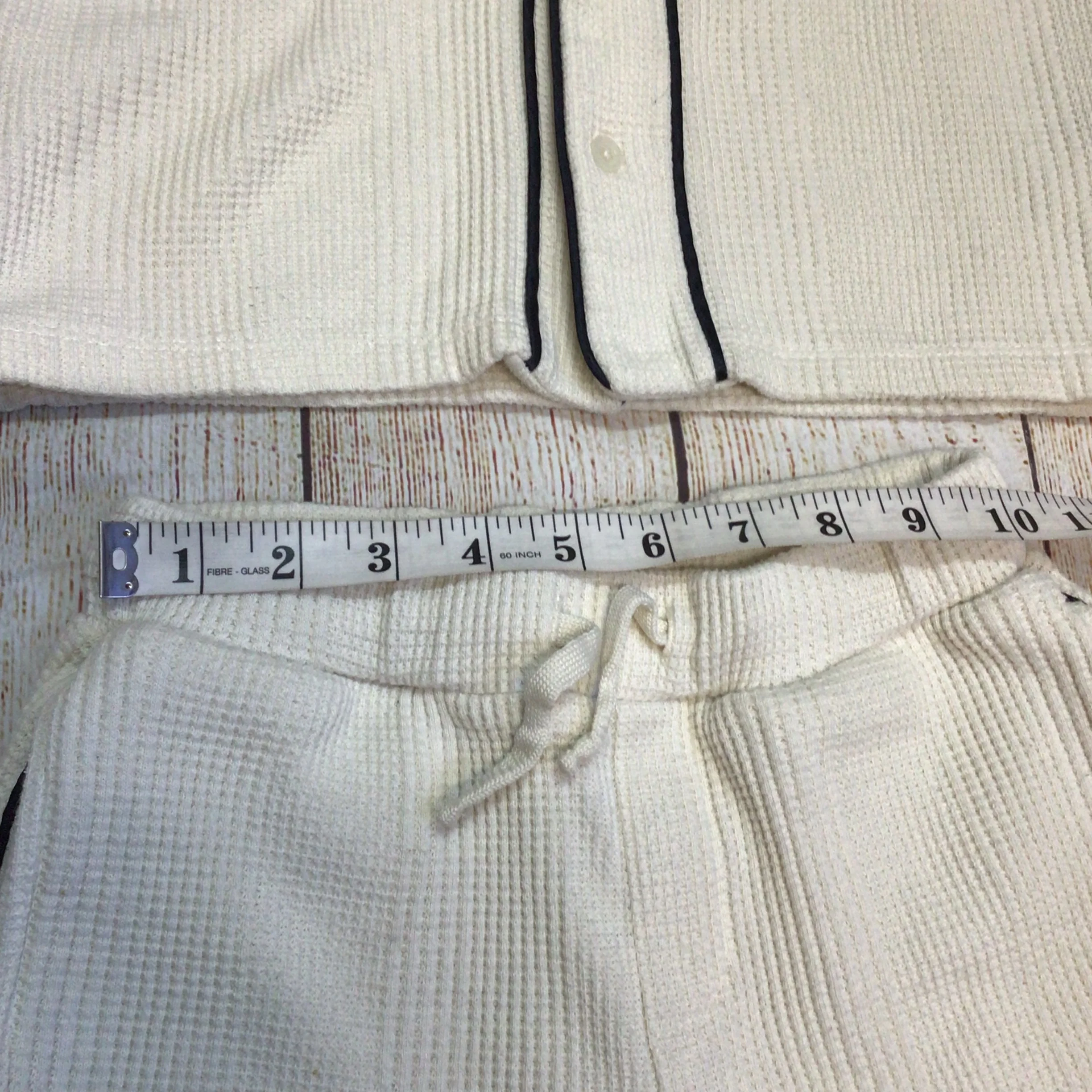 Reiss Ecru Jonny Senior Textured Shirt & Shorts 2 Piece Size (7-8yrs, 128cm) - Image 8
