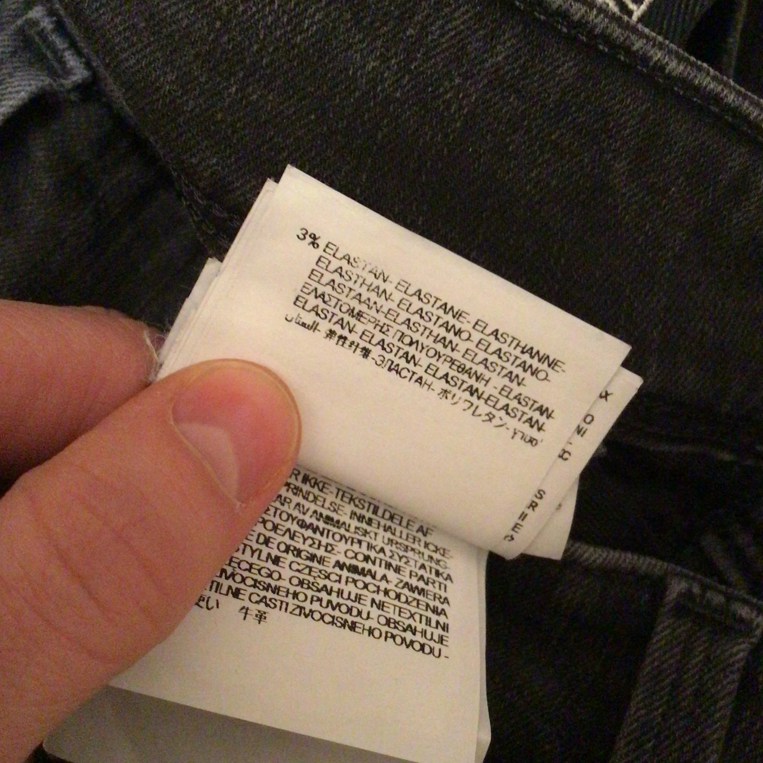 Replay Anbass M914 Black Ripped Jeans Size 30 - Image 14