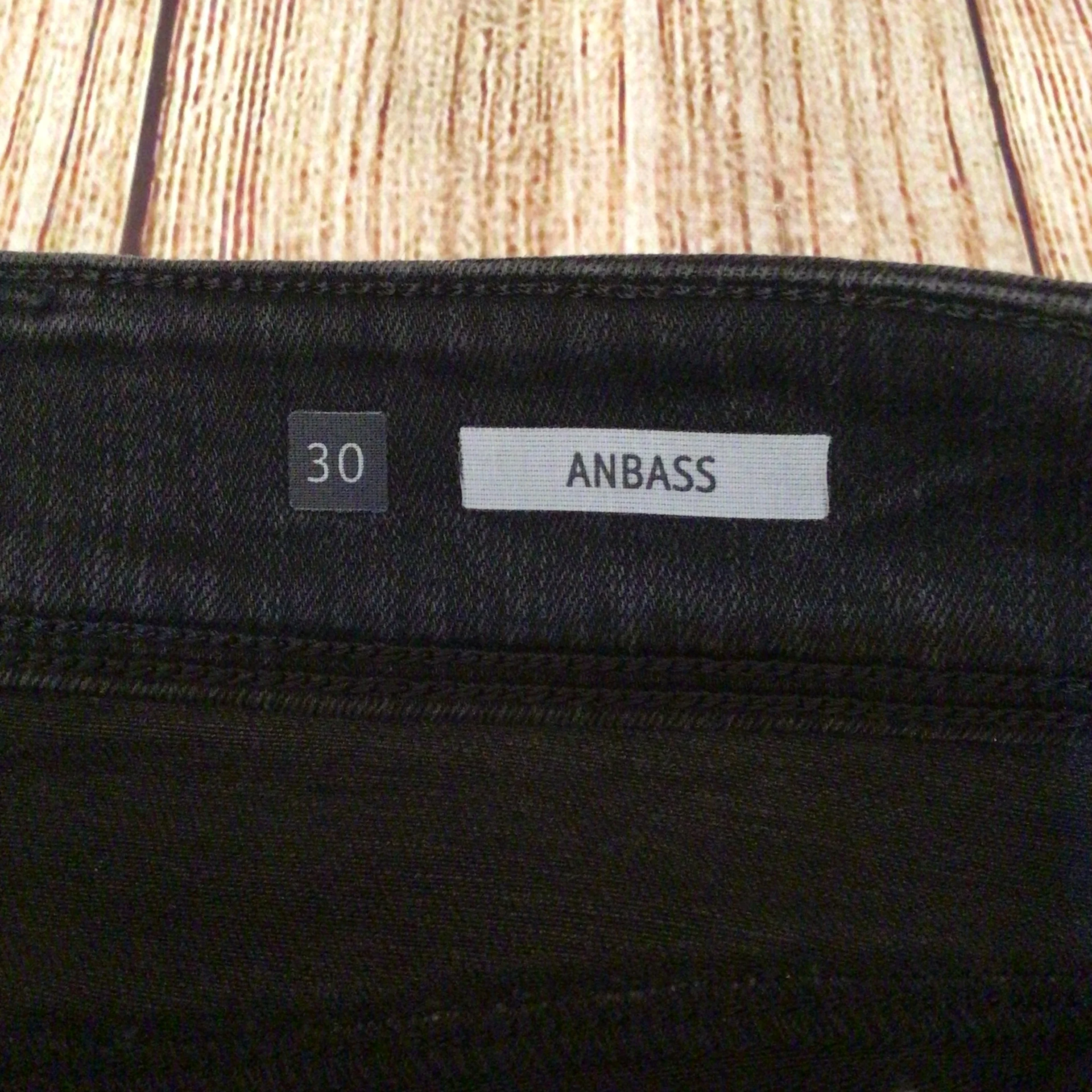 Replay Anbass M914 Black Ripped Jeans Size 30 - Image 6
