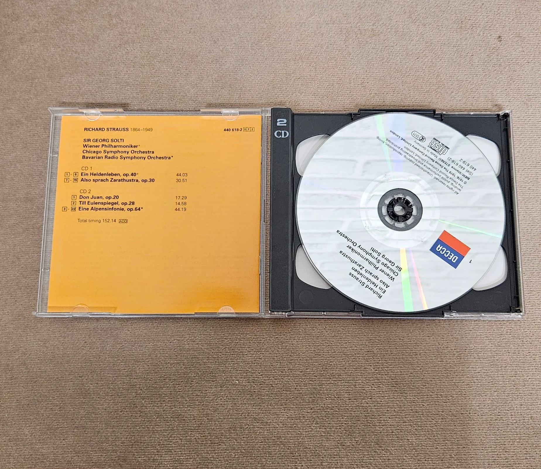 Richard Strauss 1864-1949 Sir Georg Solti CD - Image 3