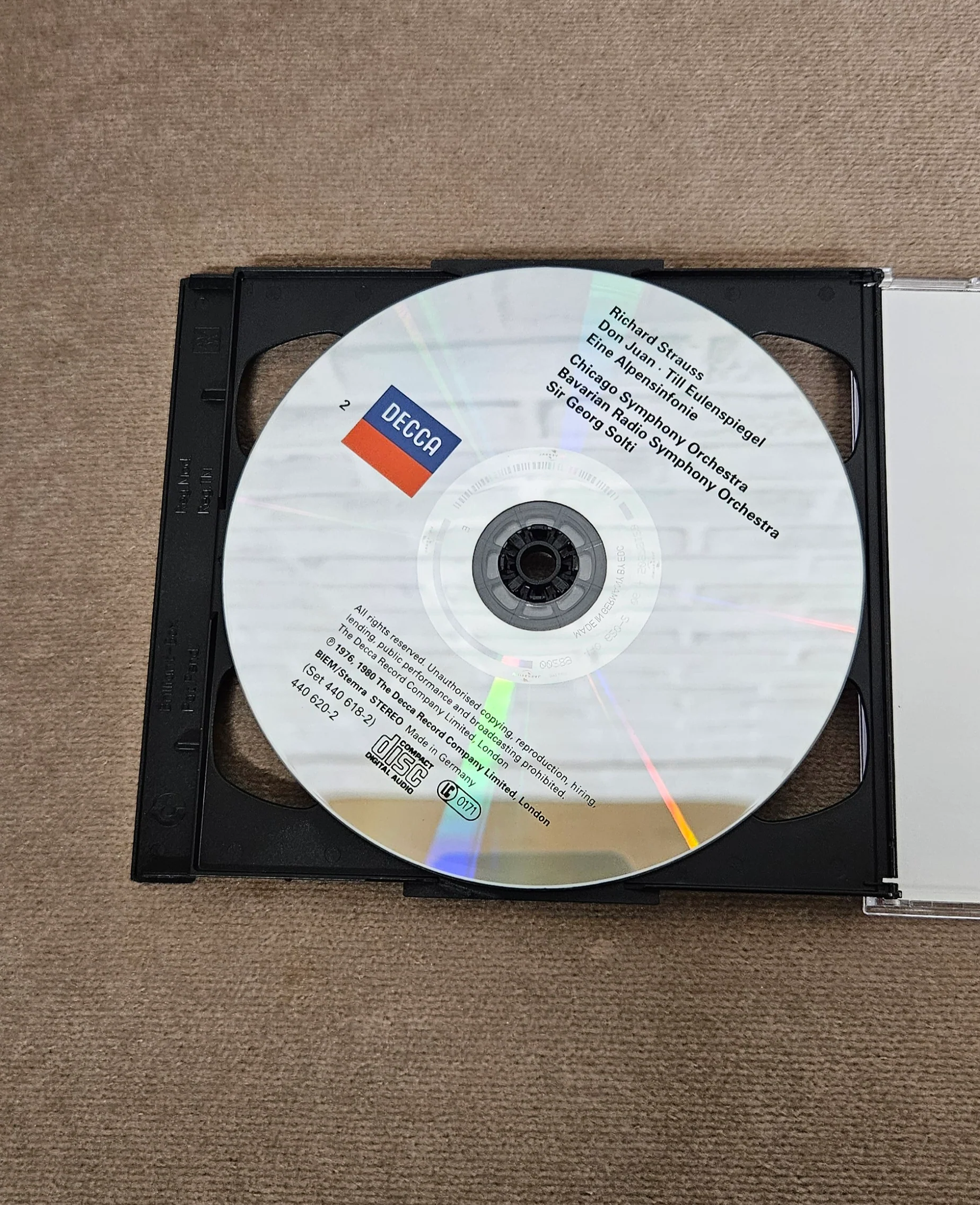 Richard Strauss 1864-1949 Sir Georg Solti CD - Image 4