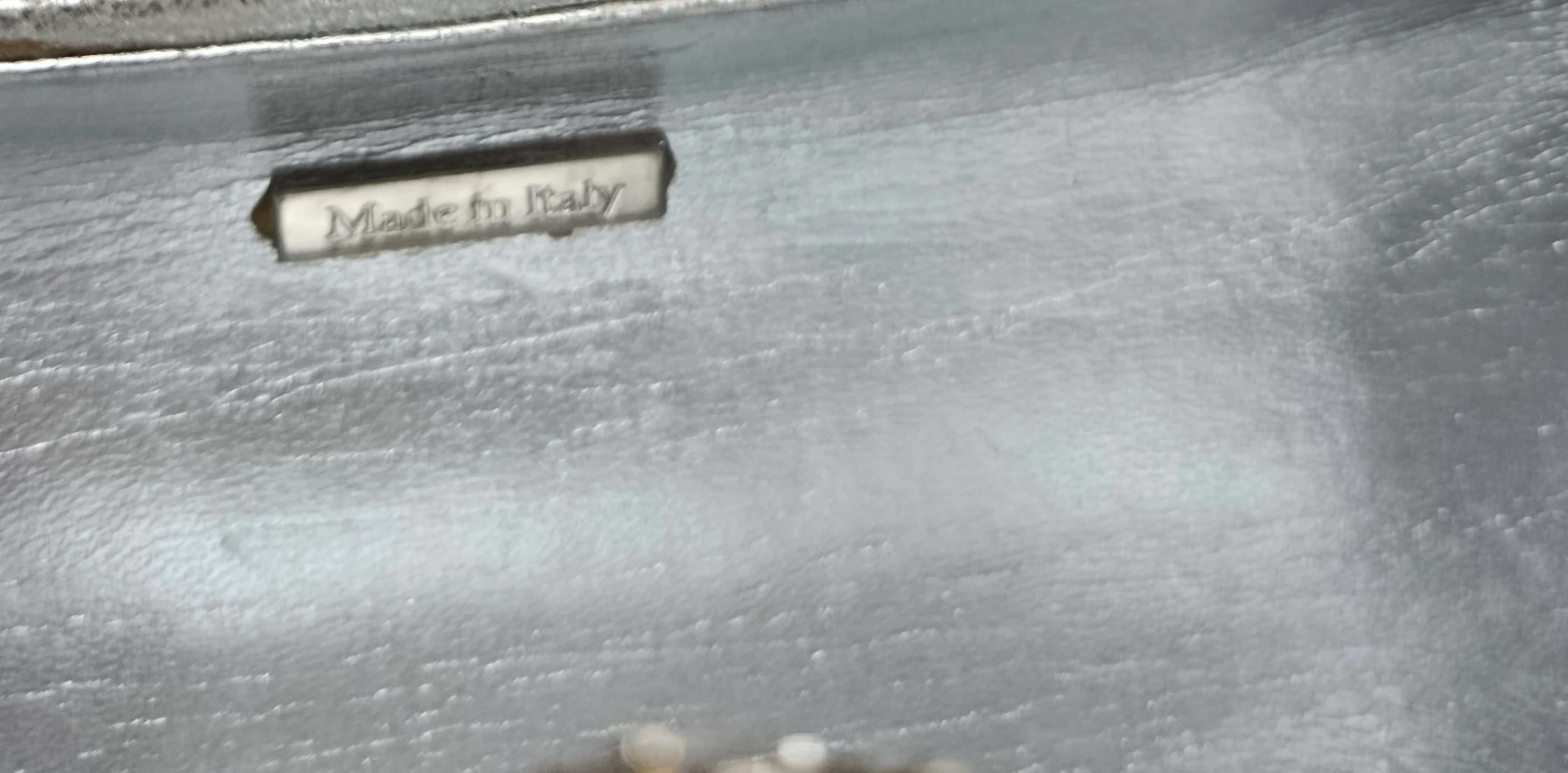 Rodo Silver Clutch Bag - Image 5