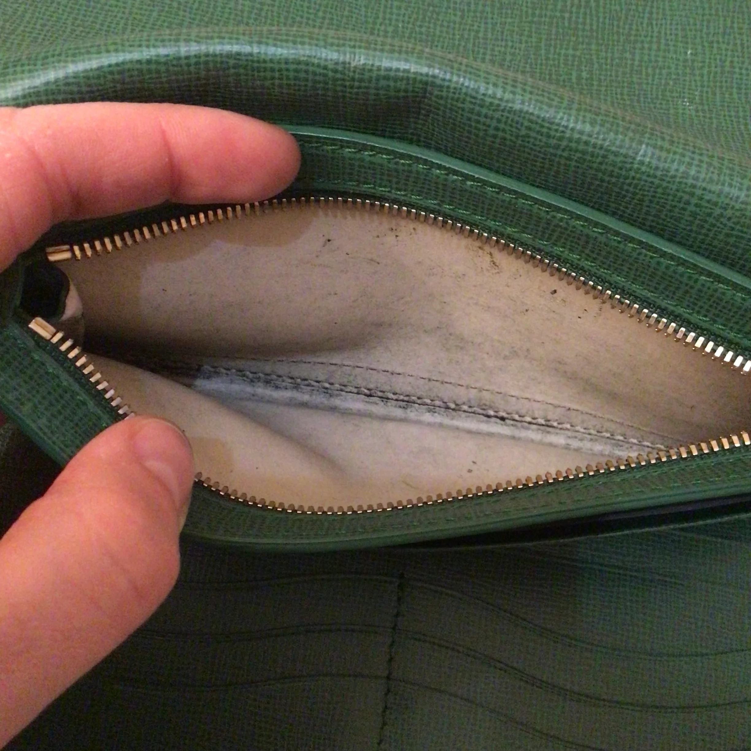 Rolex Green Zip Fold Long Wallet - Image 9