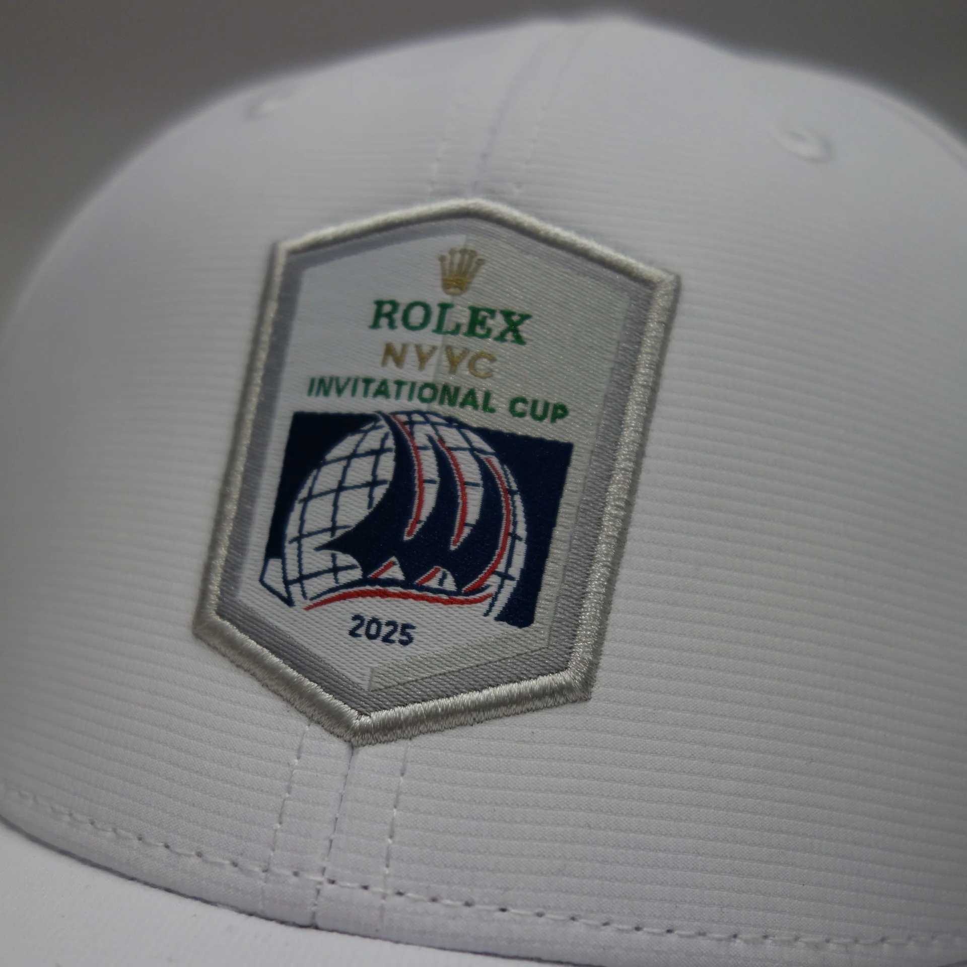 Rolex NYYC Invitational Cup 2025 hat white - Adjustable snapback cap - New York Yacht Club - Image 2