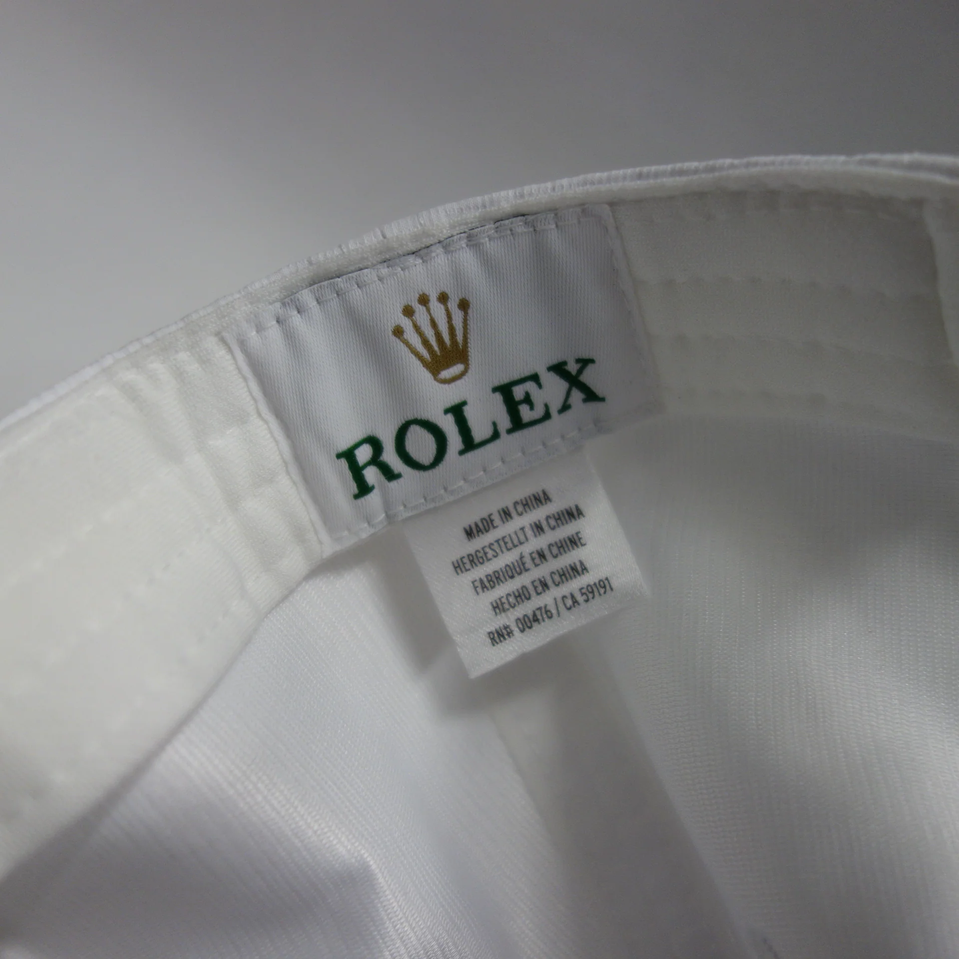 Rolex NYYC Invitational Cup 2025 hat white - Adjustable snapback cap - New York Yacht Club - Image 3