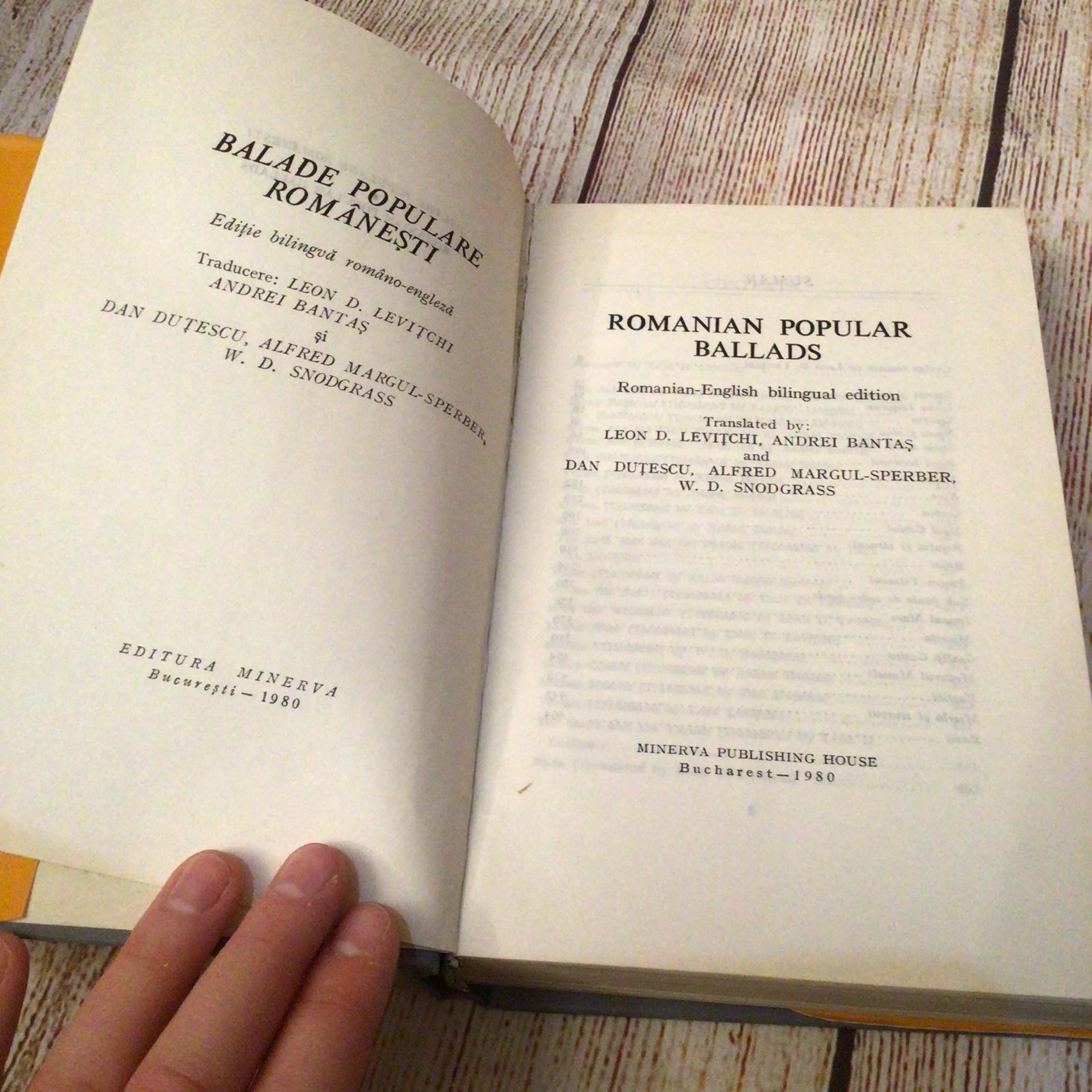 Romanian Popular Ballads, Romanian-English Bilingual Edition (Minerva Publishing) - Image 7