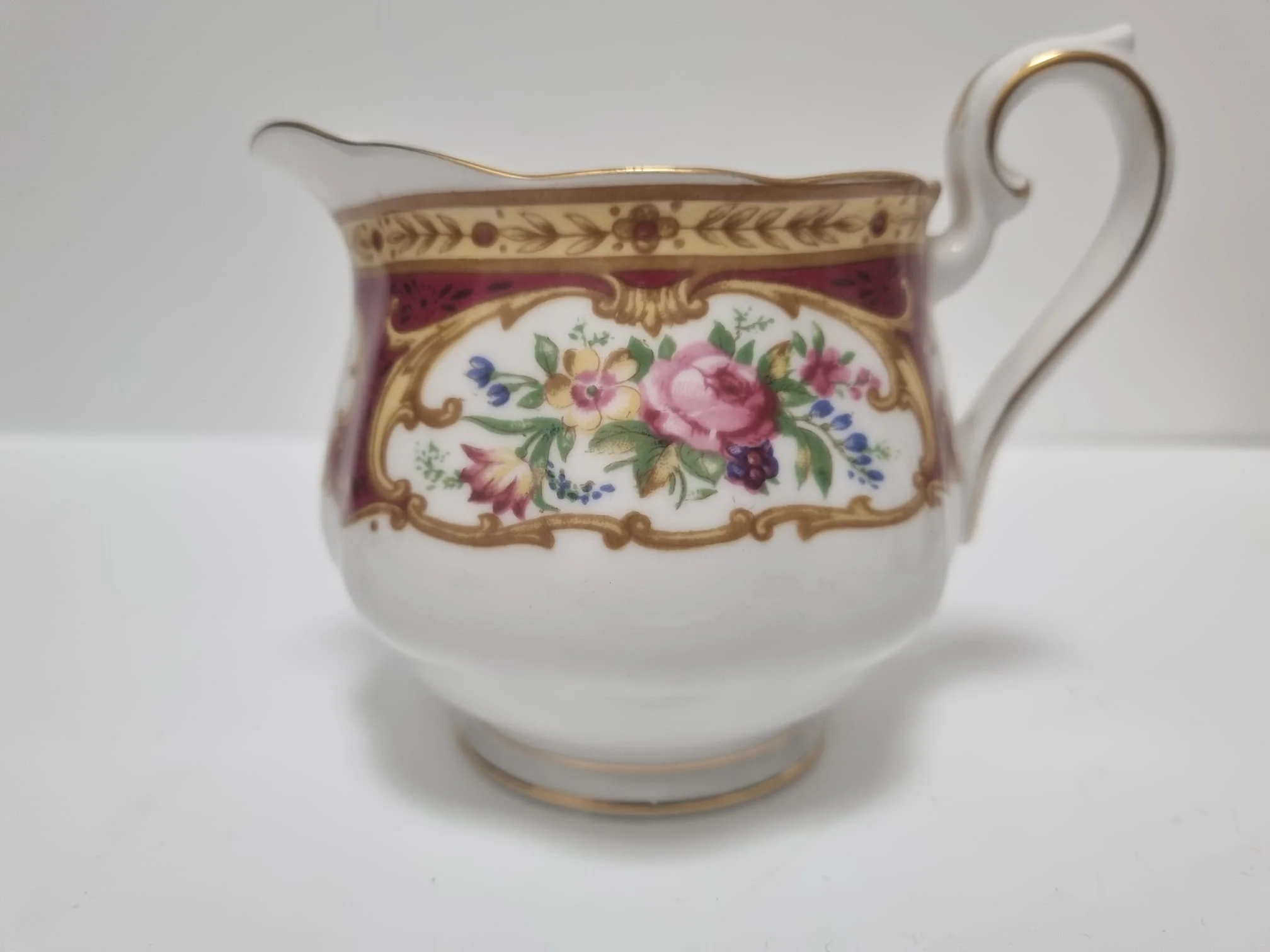 Royal Albert Bone China Tea Cup Milk Jug Sugar Bowl 3 pieces - Image 10