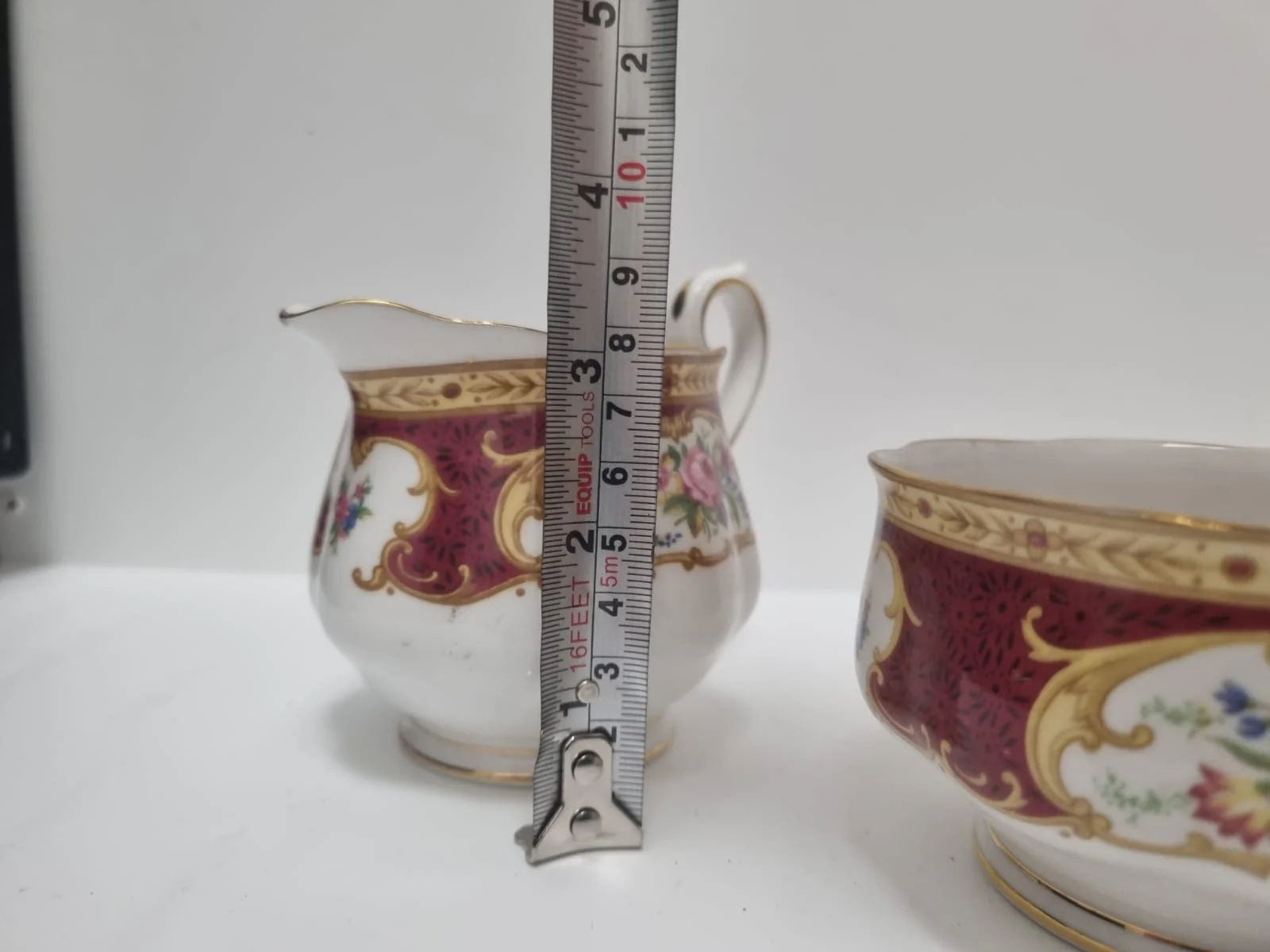 Royal Albert Bone China Tea Cup Milk Jug Sugar Bowl 3 pieces - Image 24
