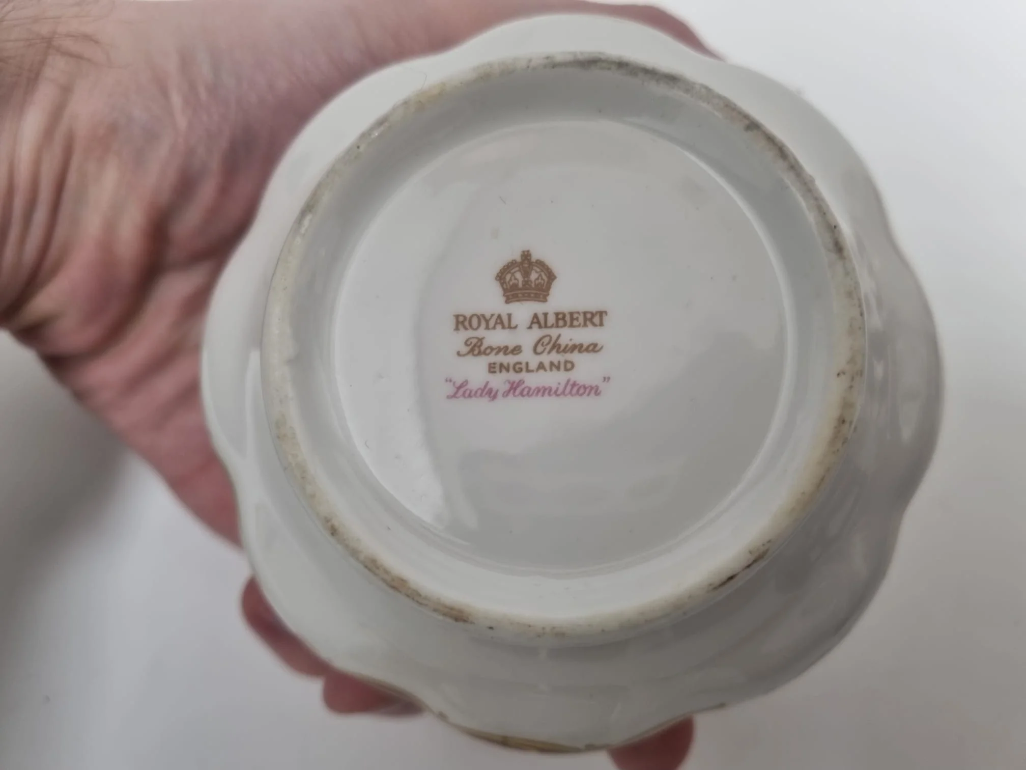 Royal Albert Bone China Tea Cup Milk Jug Sugar Bowl 3 pieces - Image 6