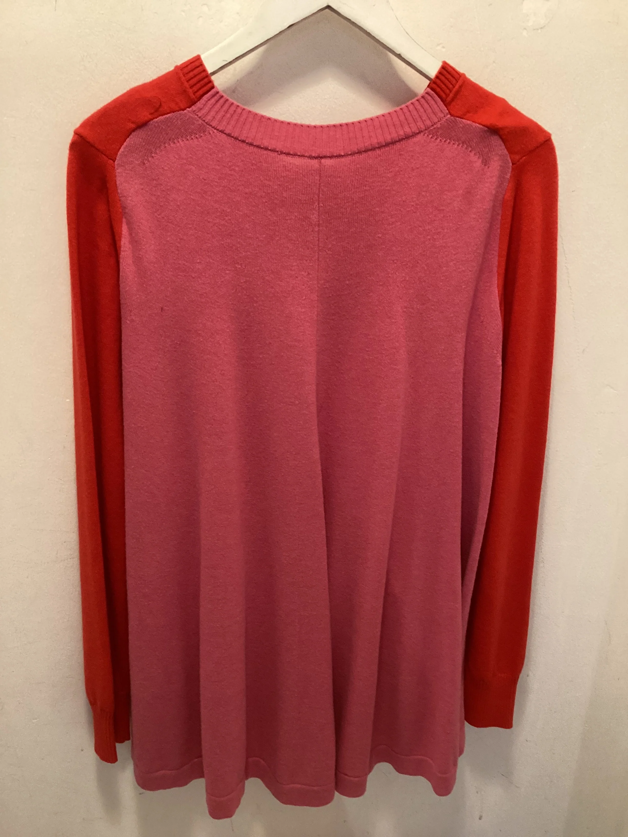 Sacai Pink and Red Cardigan Medium - Image 7