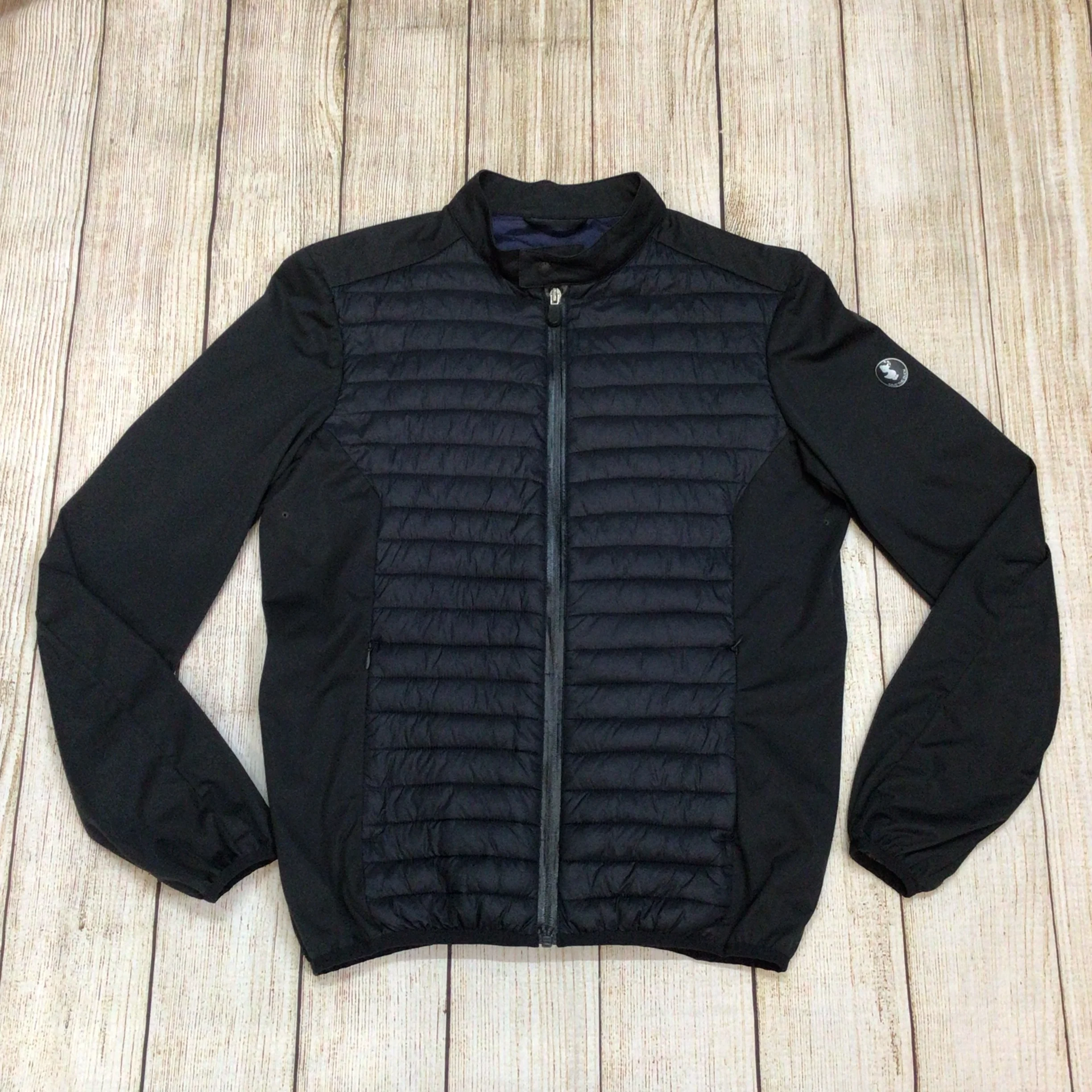 Save the Duck Blue Black Breathable Padded Jacket Size M