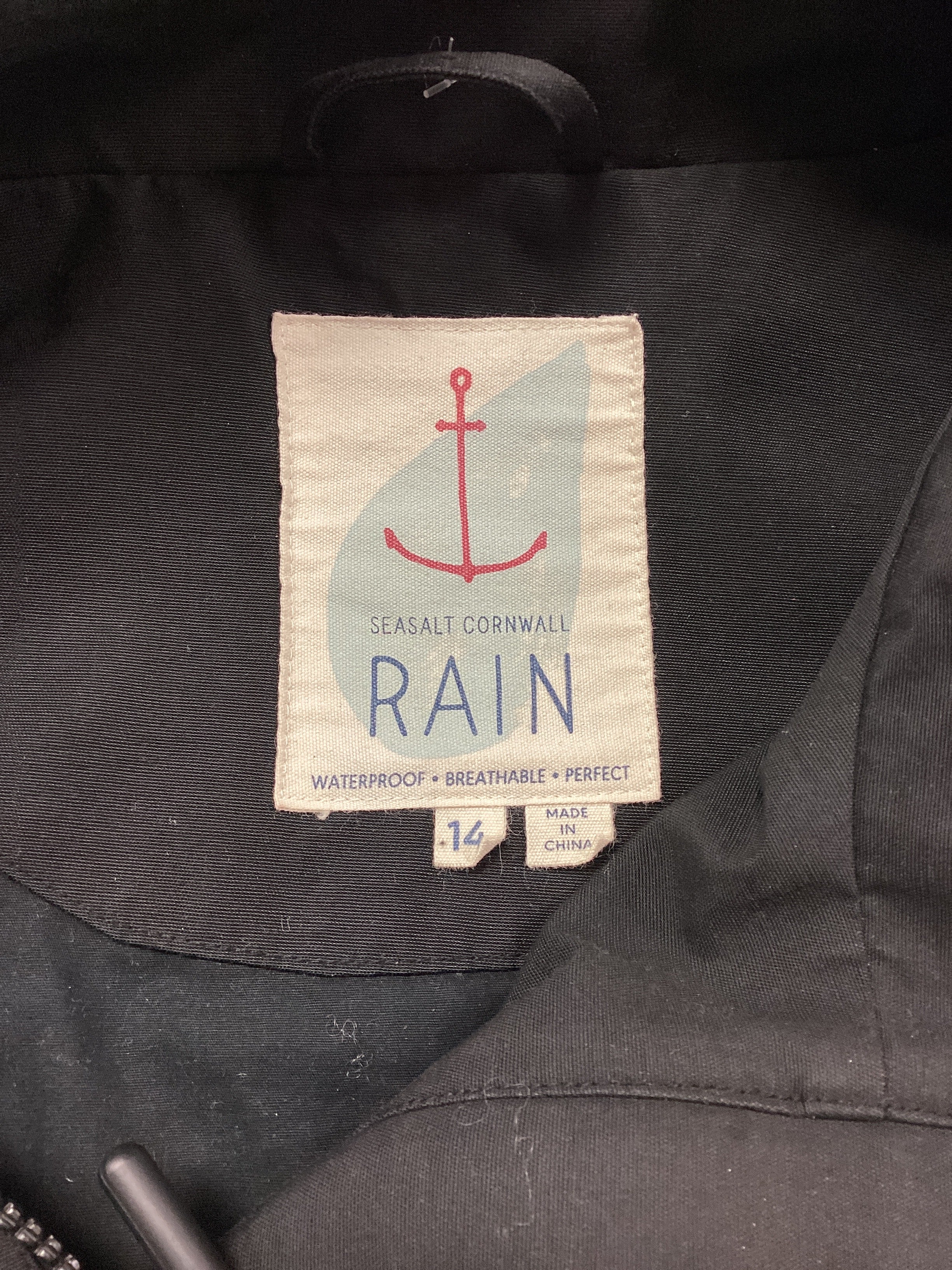 SeaSalt Cornwall Raincoat - Image 2