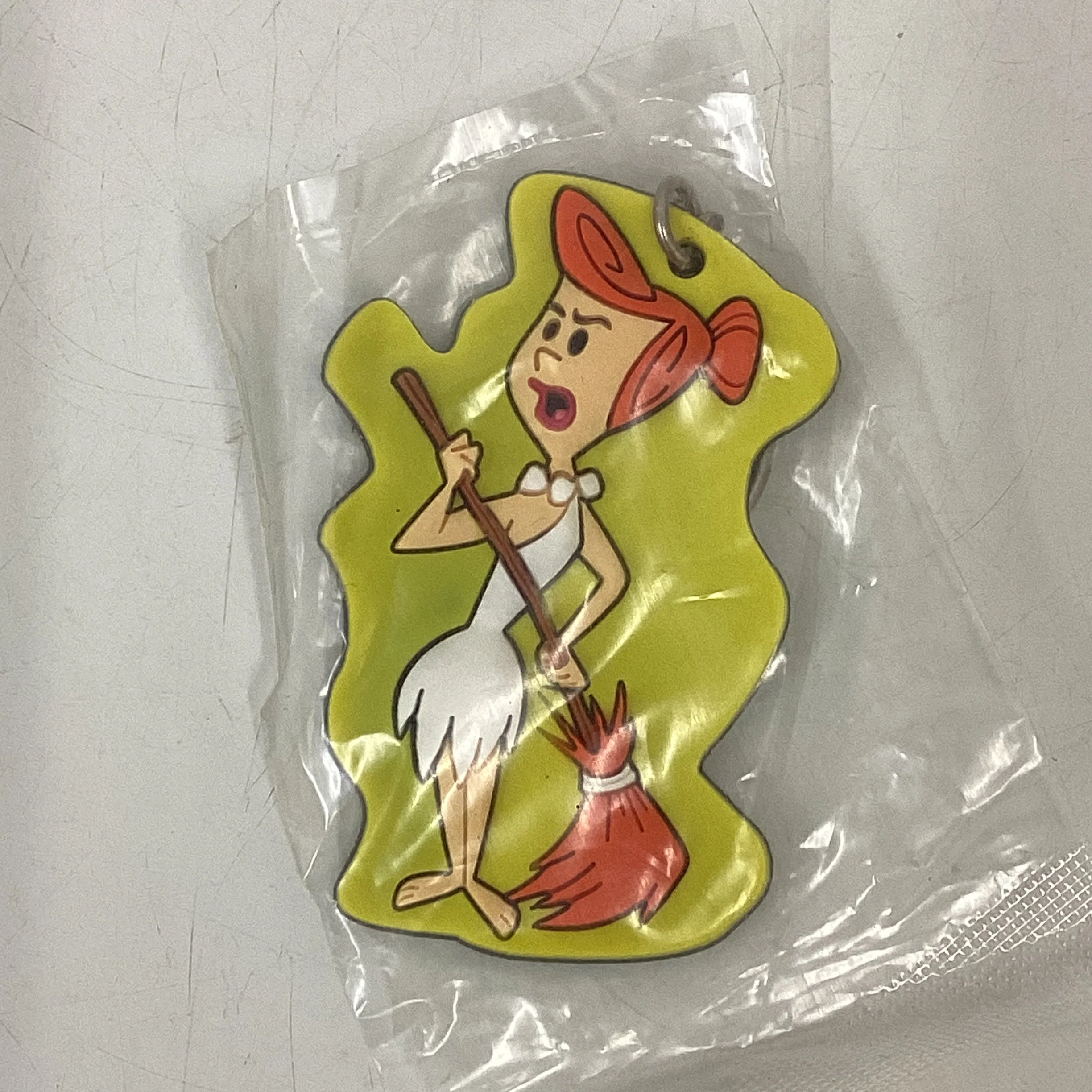 Set Of 8 Vintage The Flintstones Collectable Key Rings - Image 8