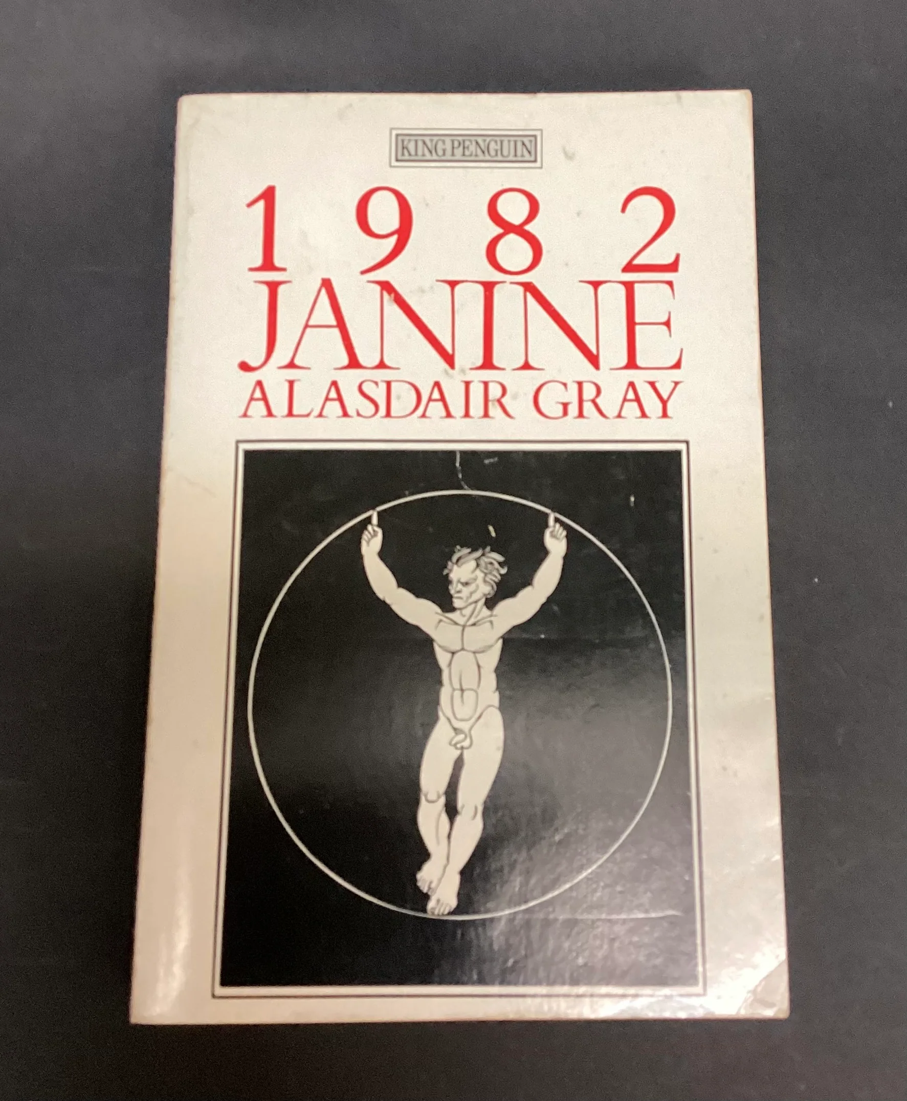 Signed 1982 Janine by Alasdair Gray