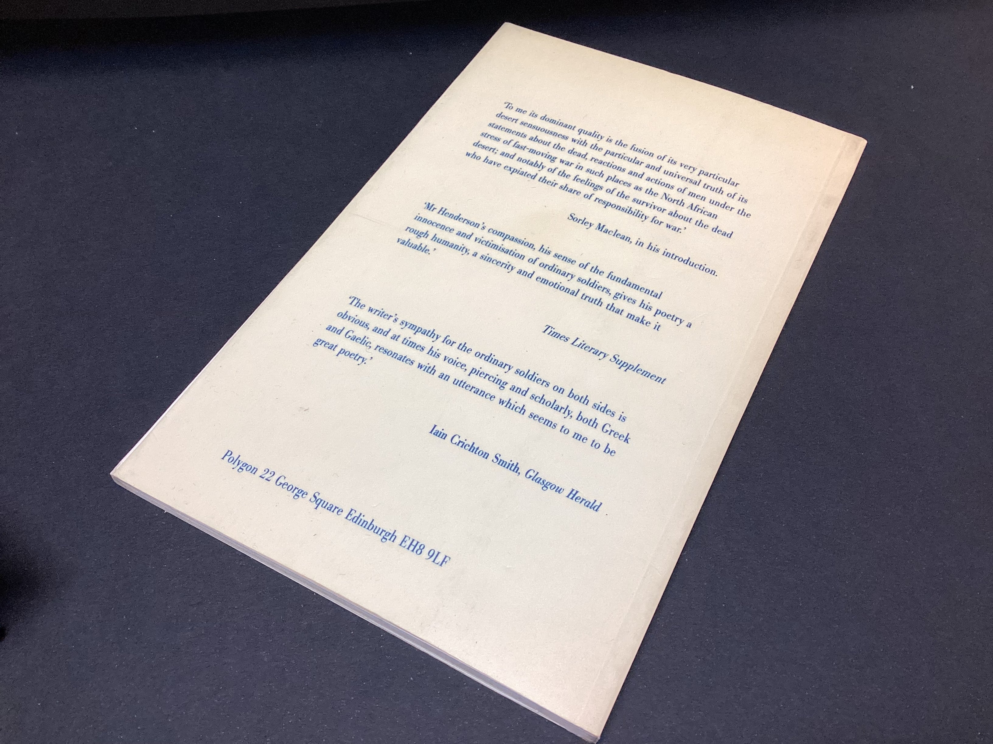 Signed Elegies for the Dead in Cyrenaica by Hampshire Henderson - Image 4