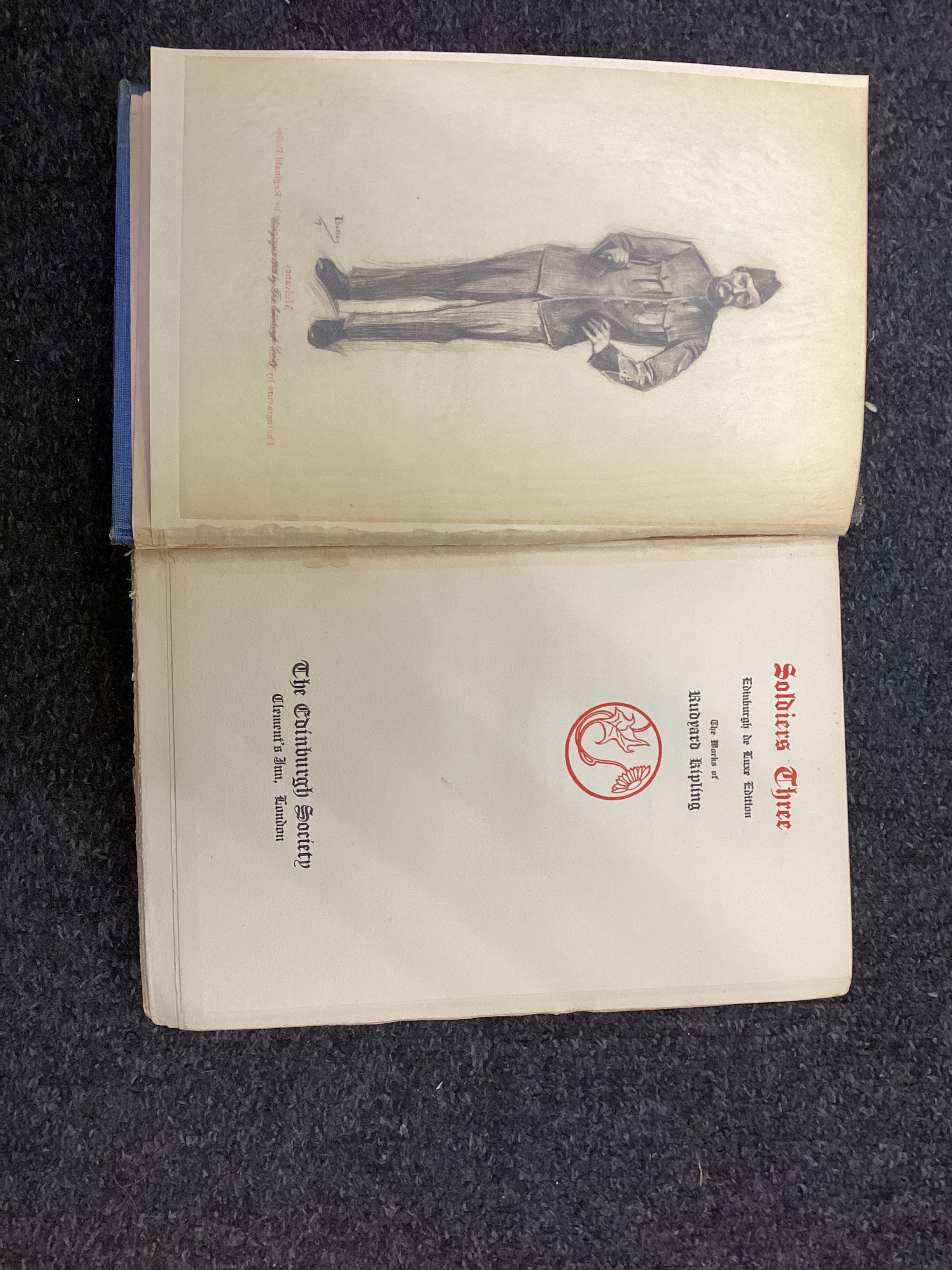Soldiers Three by Rudyard Kipling (1909) - Image 2