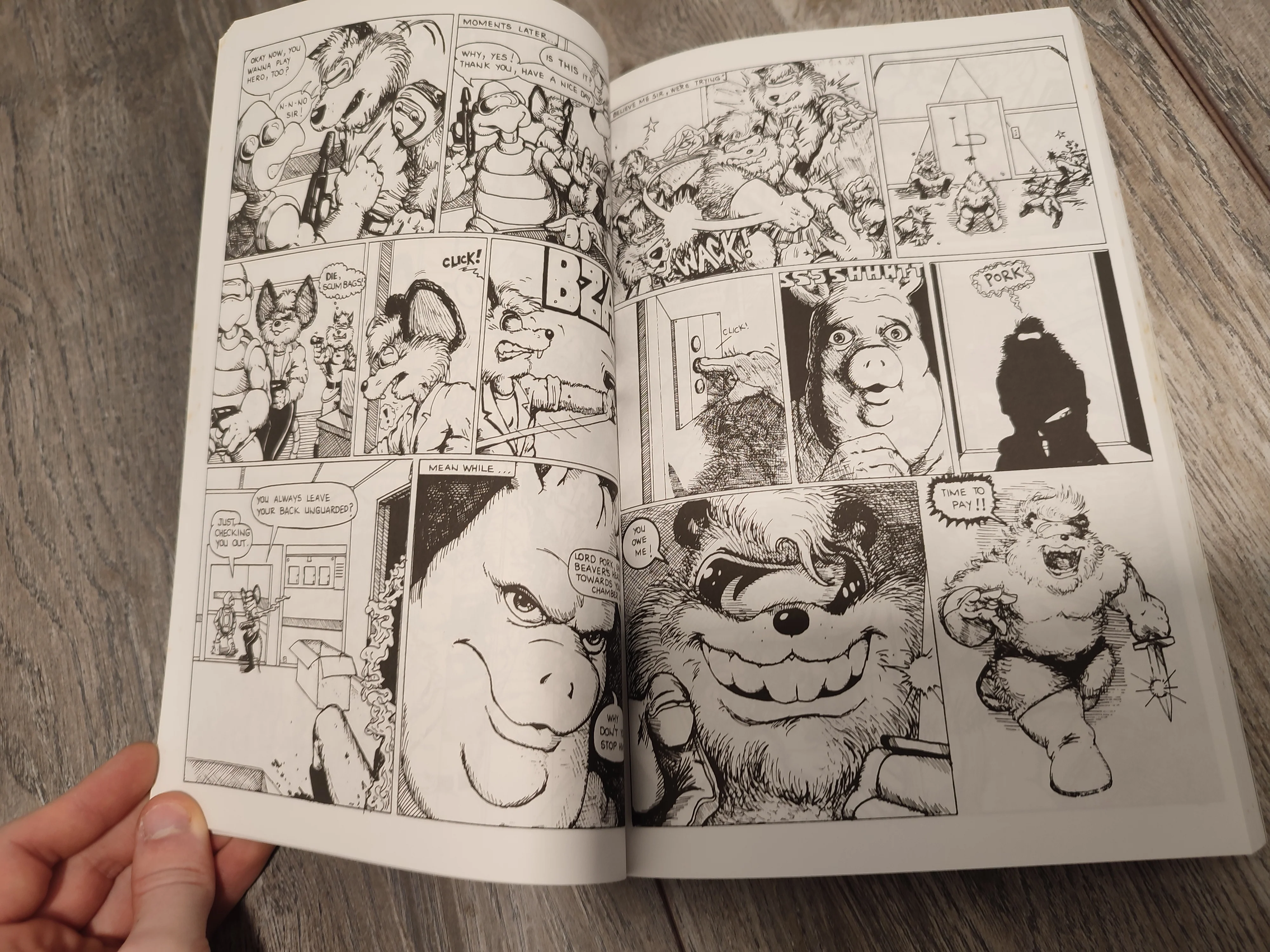 Space Beaver Volume One by Darick Robertson - Image 5