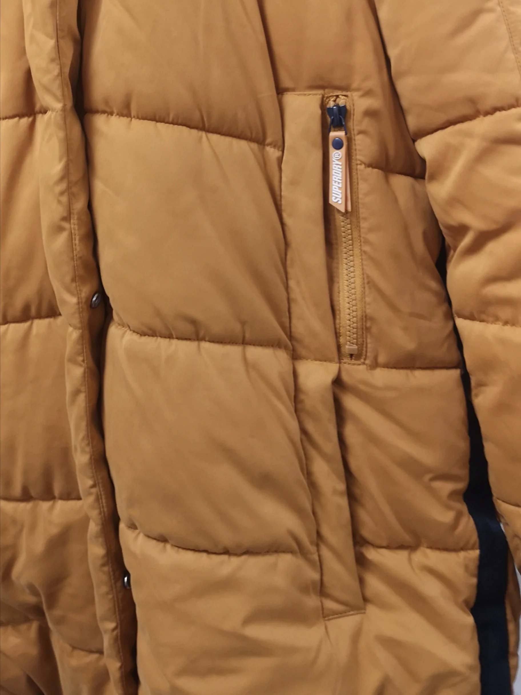 Superdry Sphere Padded Ultimate Beige Jacket Size 14 - Image 6