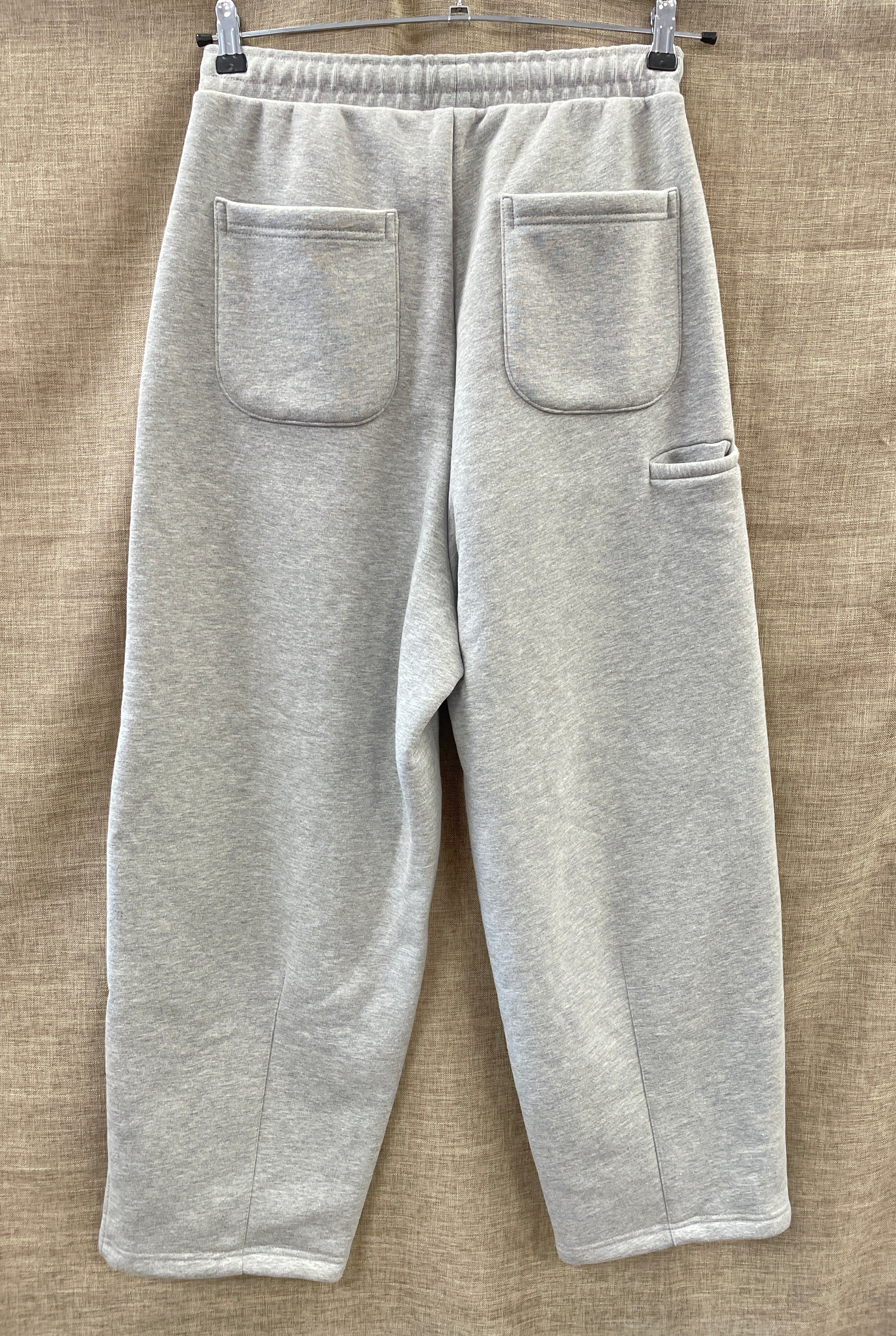 Sweats Collective Essential Wear Light Grey Jogging Trousers Small - Image 4