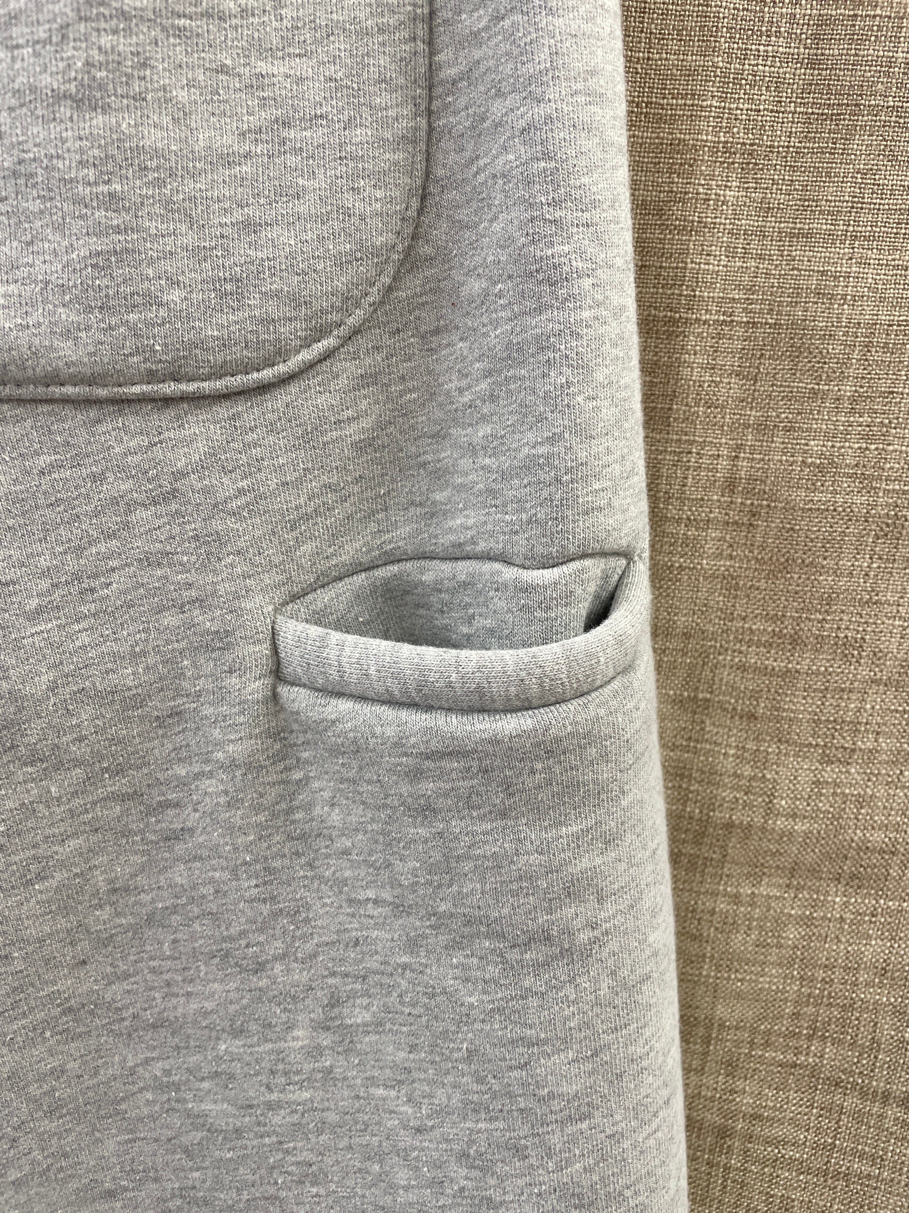 Sweats Collective Essential Wear Light Grey Jogging Trousers Small - Image 6