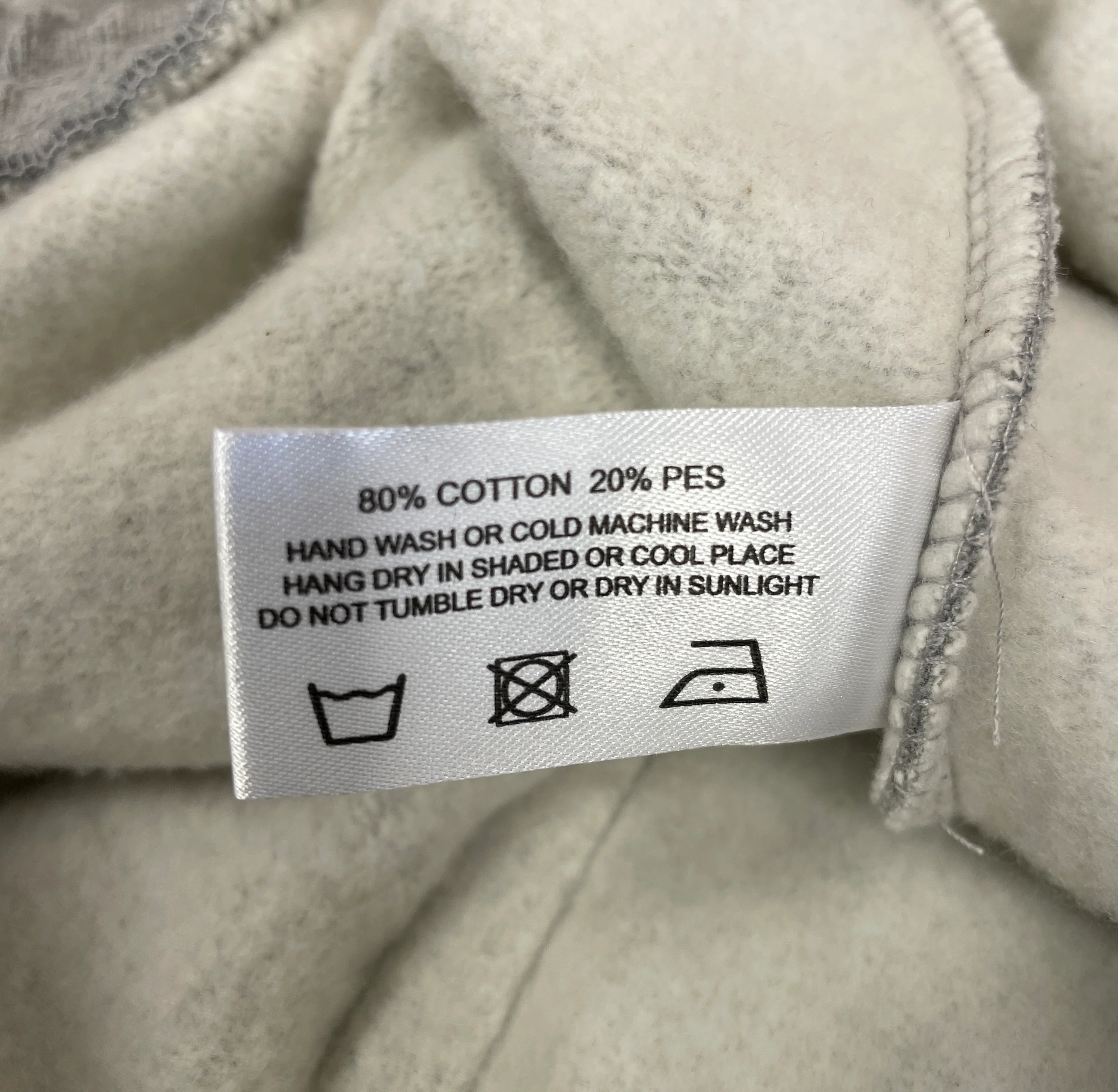 Sweats Collective Essential Wear Light Grey Jogging Trousers Small - Image 9
