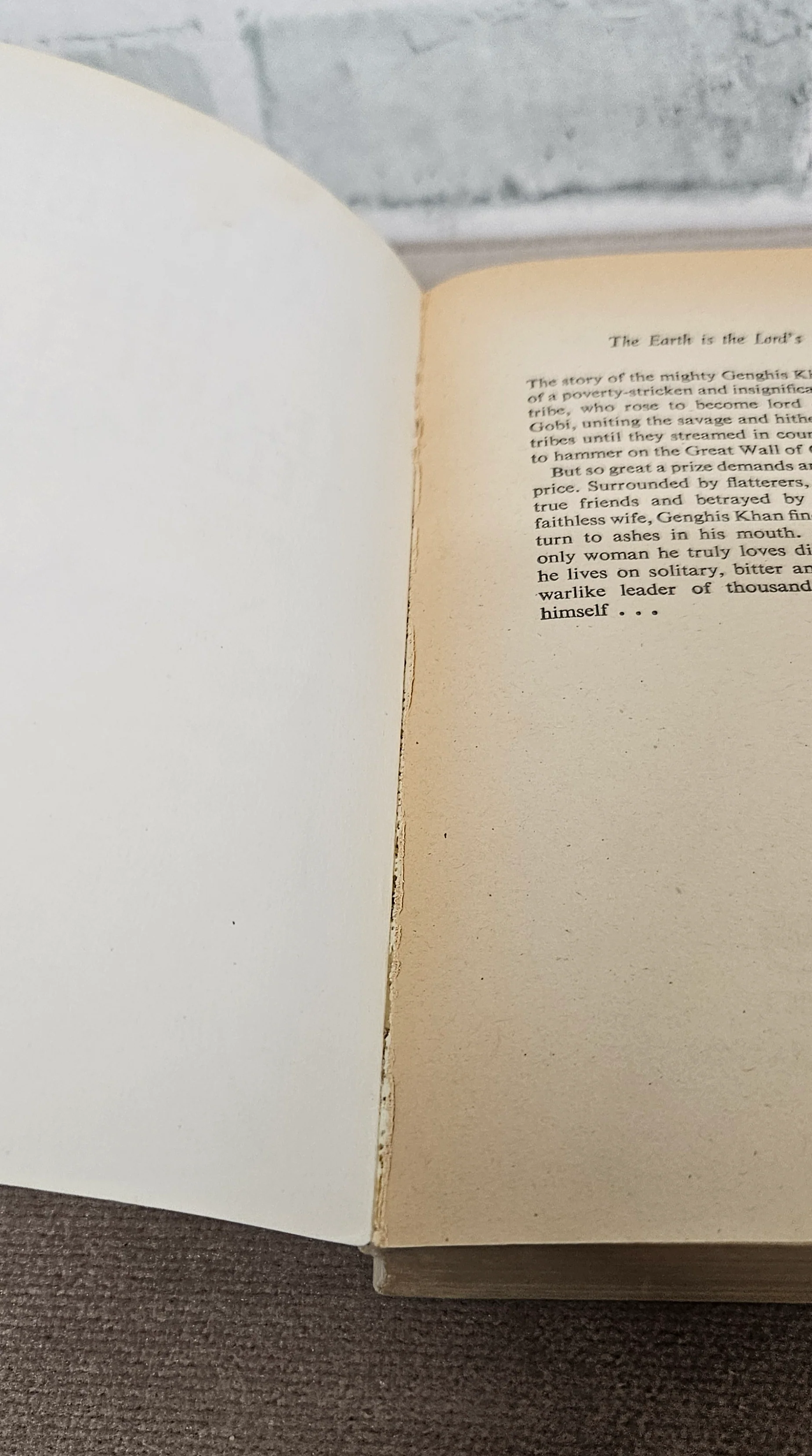 Taylor Caldwell The Earth is The Lord's 1976 Softback - Image 6