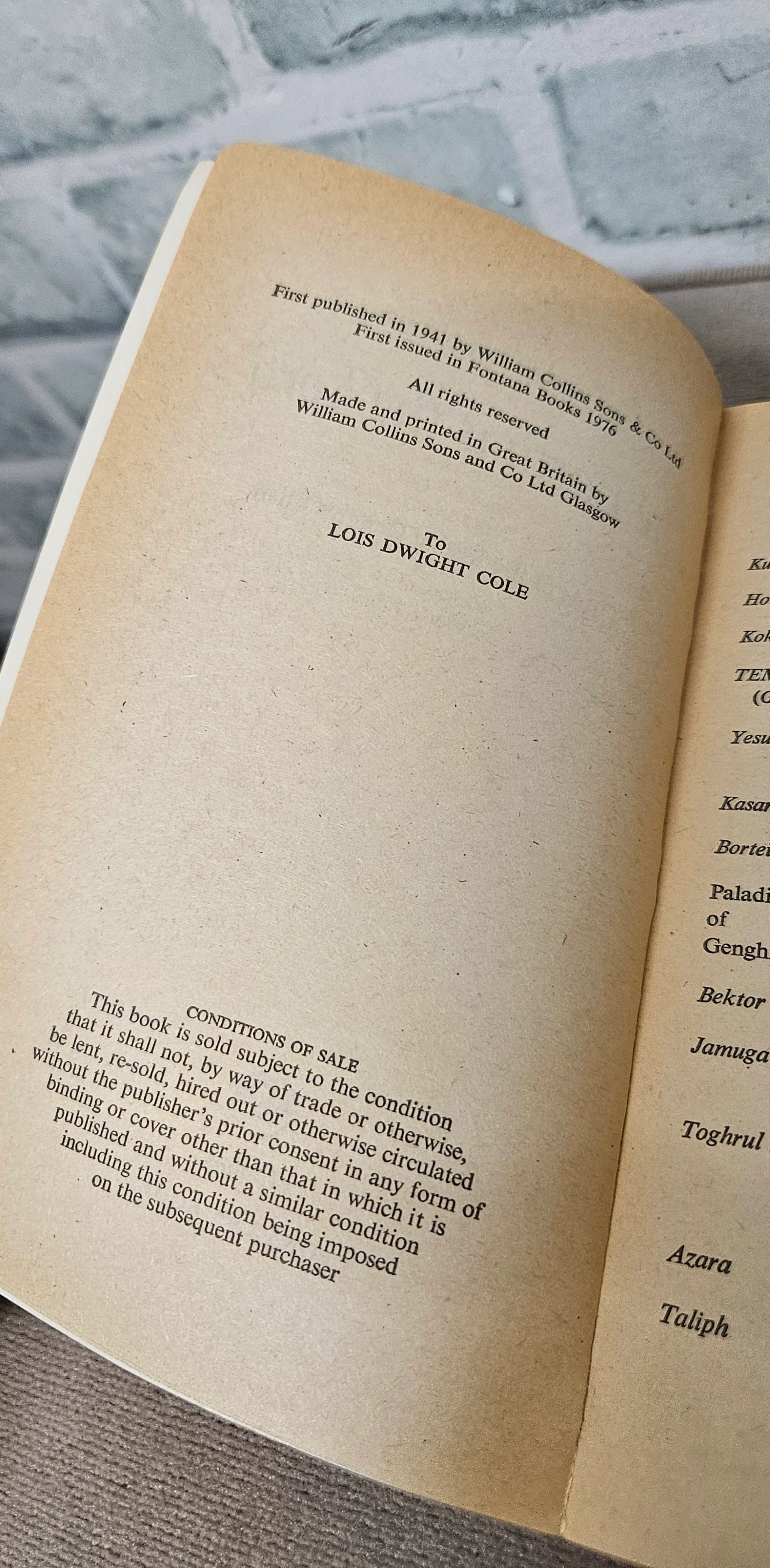 Taylor Caldwell The Earth is The Lord's 1976 Softback - Image 8