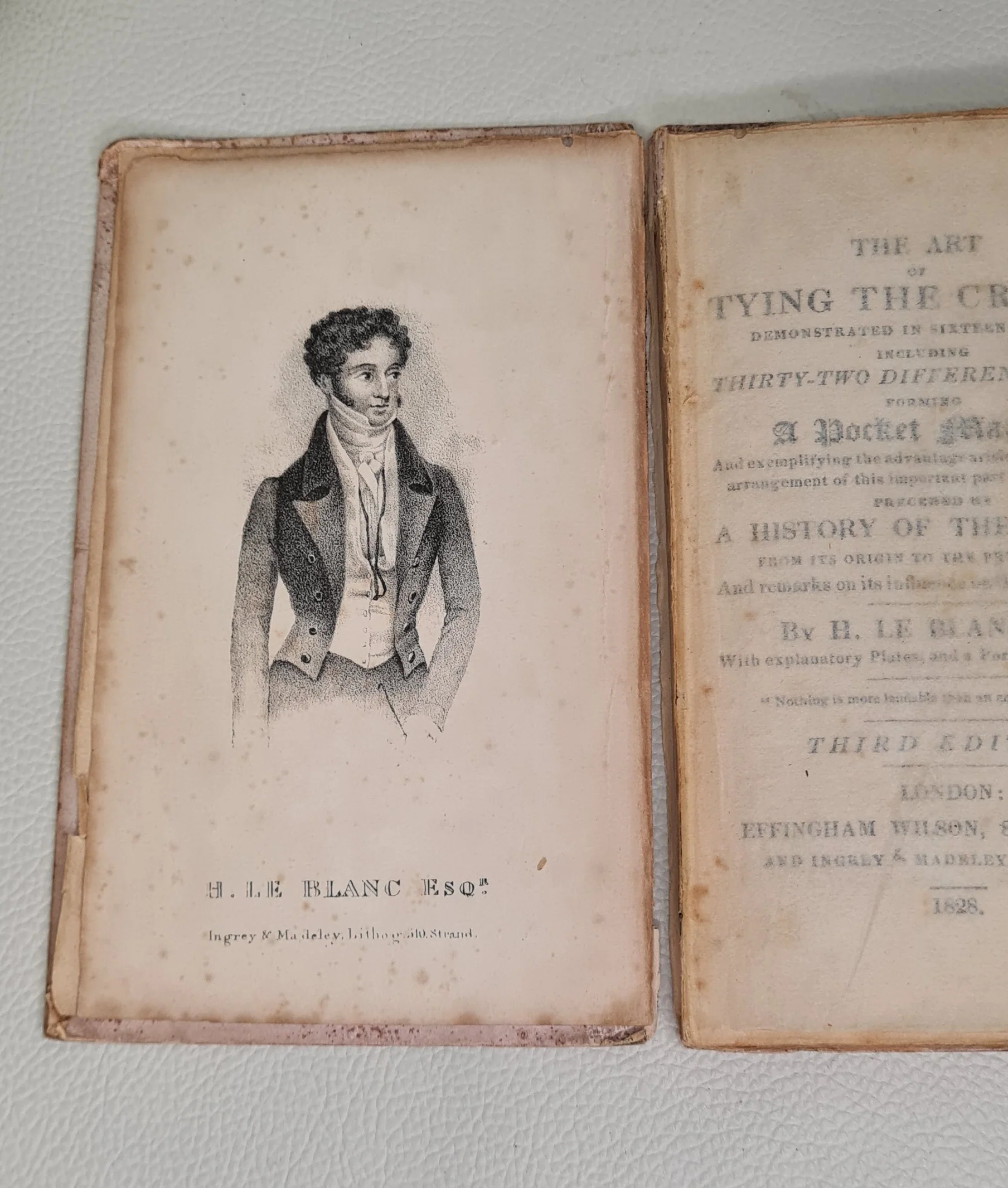 The Art Tying The Cravat Hardback by H. Le Blanc - Image 4