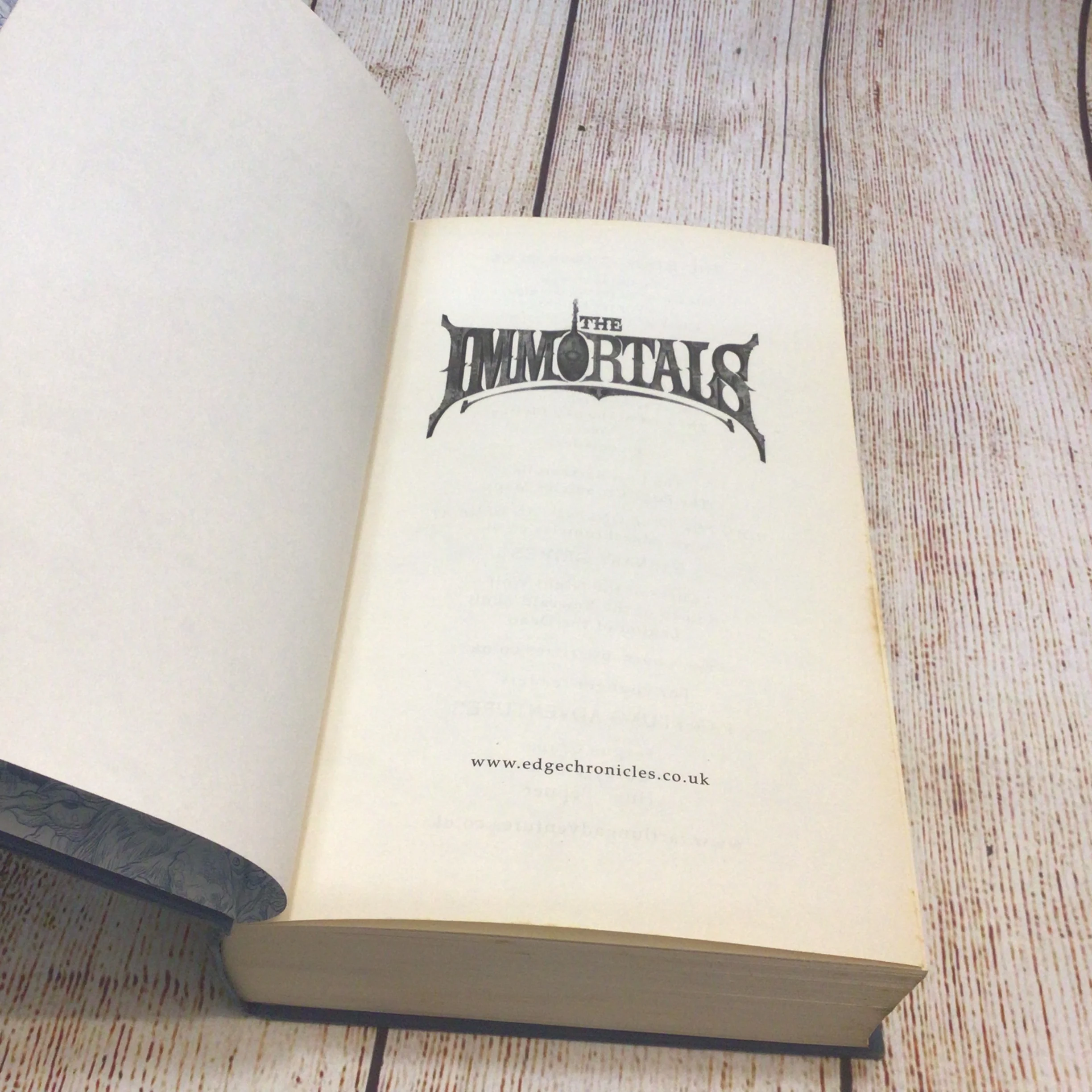 The Edge Chronicles - The Immortals by Paul Stewart & Chris Riddell (Signed, 2009) - Image 9