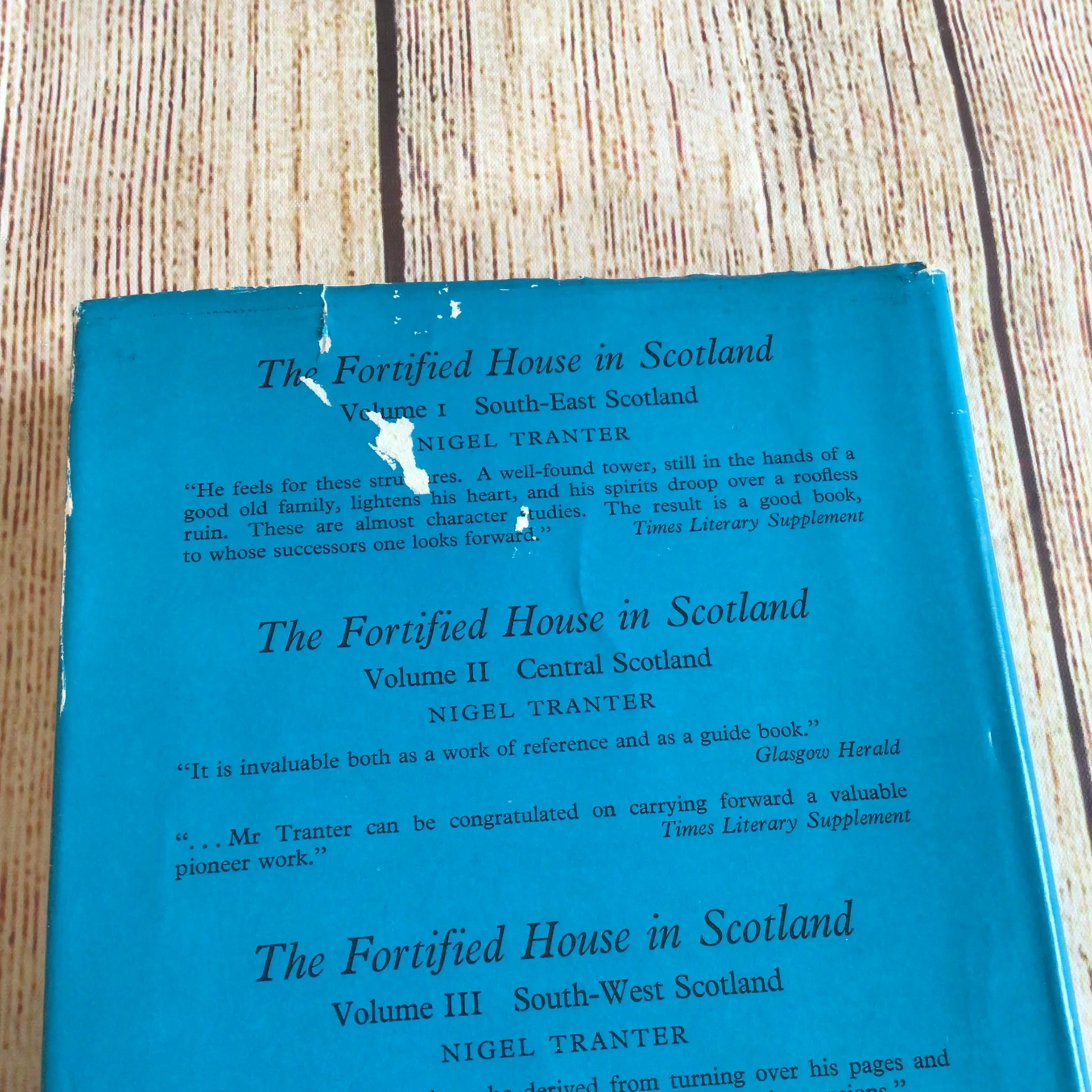 The Fortified House in Scotland: Vol. 5 North & West & Misc by Nigel Tranter (1970) - Image 5
