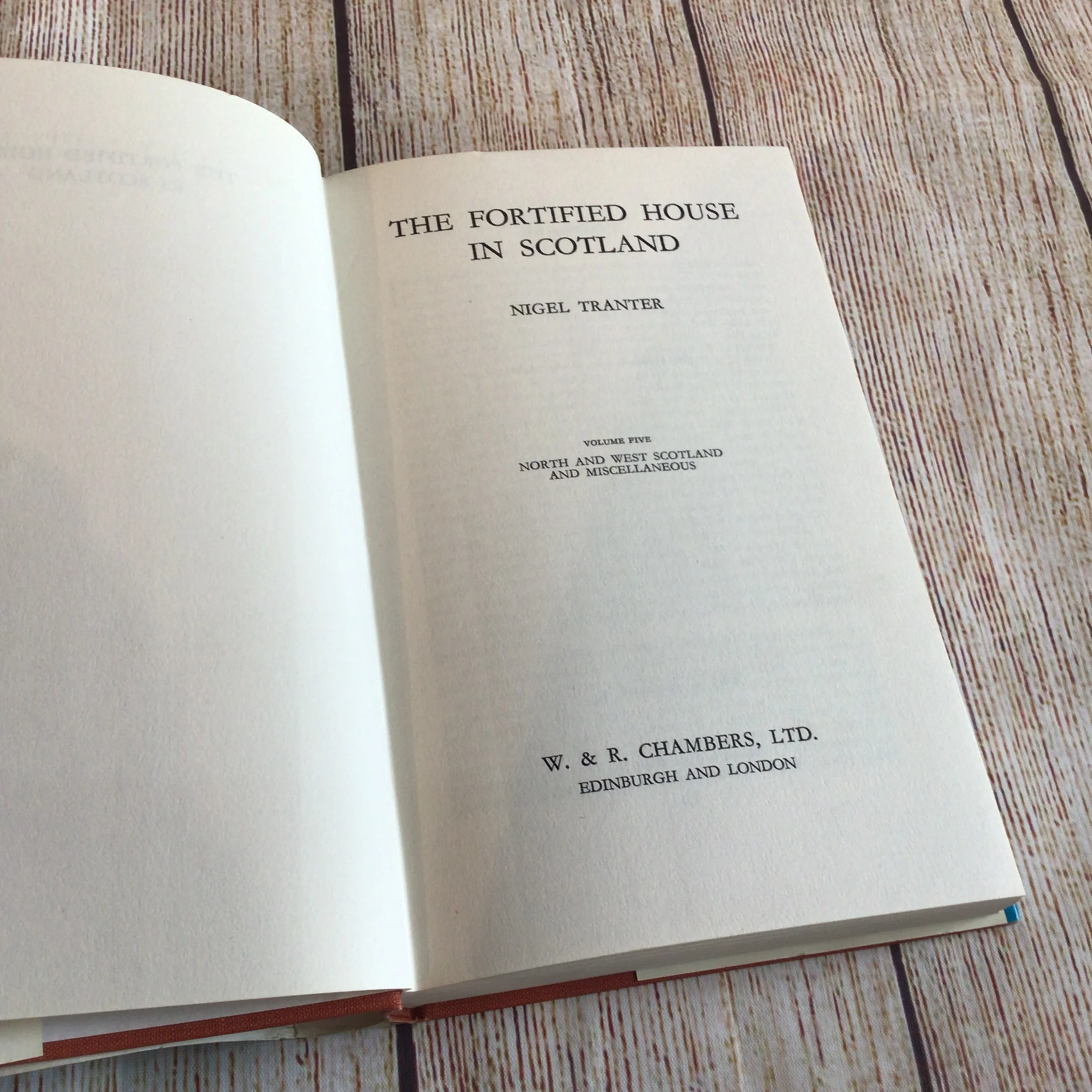 The Fortified House in Scotland: Vol. 5 North & West & Misc by Nigel Tranter (1970) - Image 9