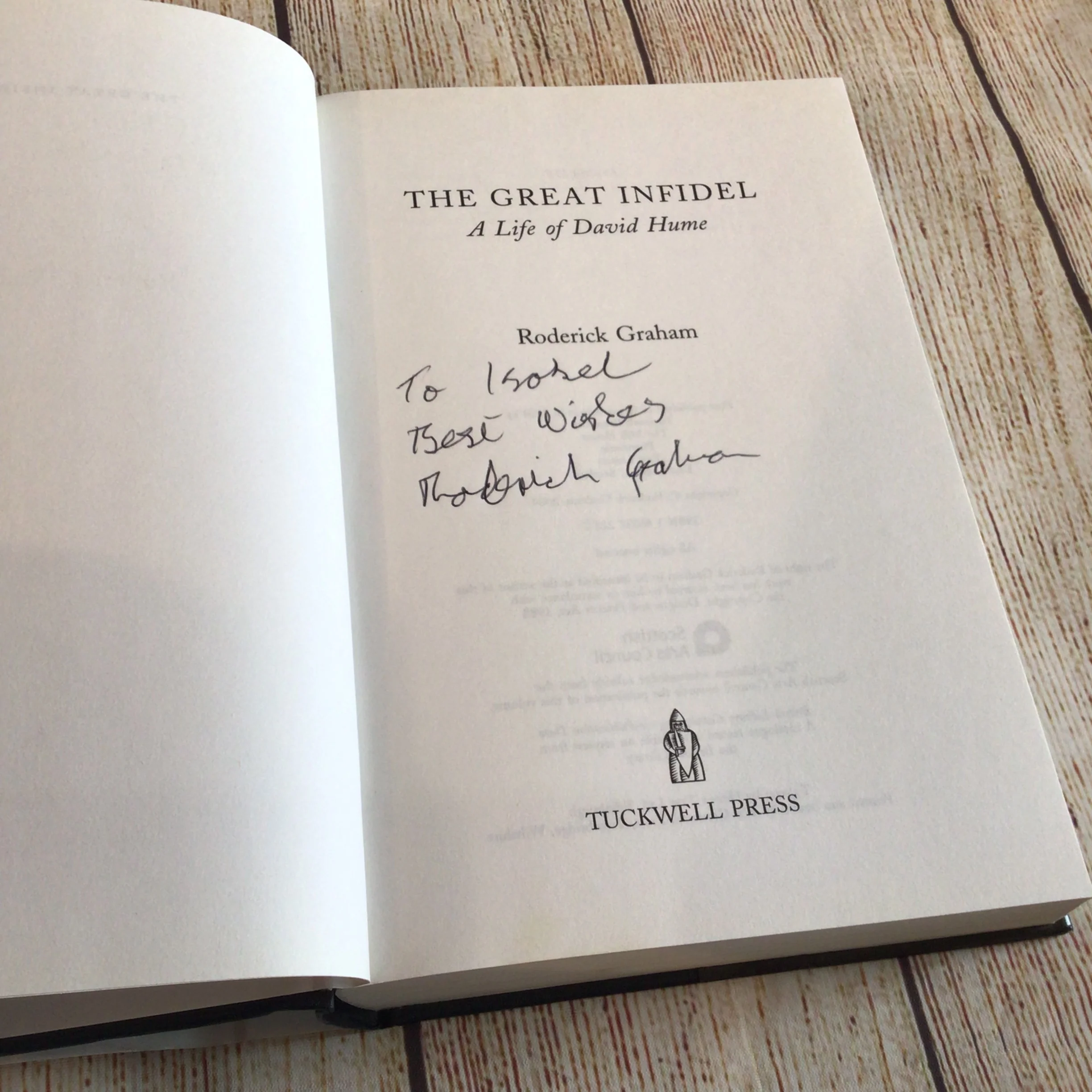 The Great Infidel: A Life of David Hume by Roderick Graham (2004) - Image 7