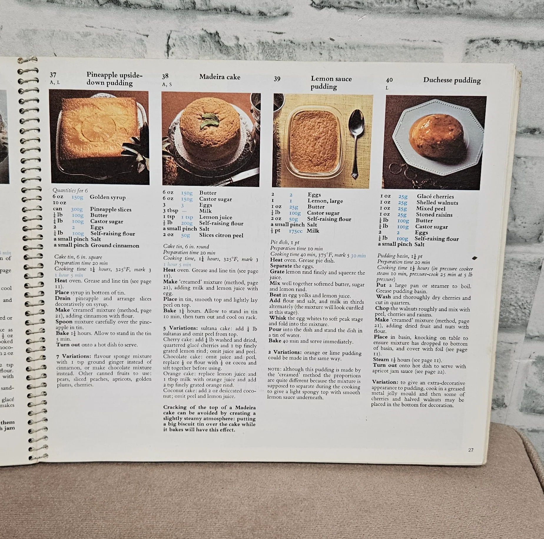 The Homepride Book of Home Baking Vintage 1970's - Image 4