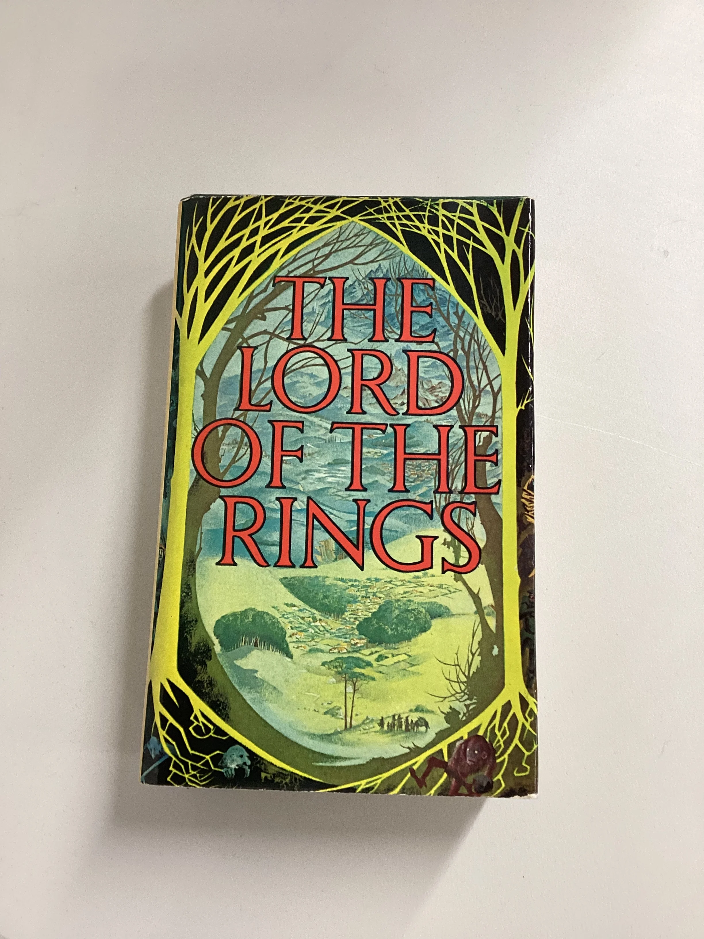 The Lord Of The Rings - Tolkien - 1979 All 3 Books In One - Hardback