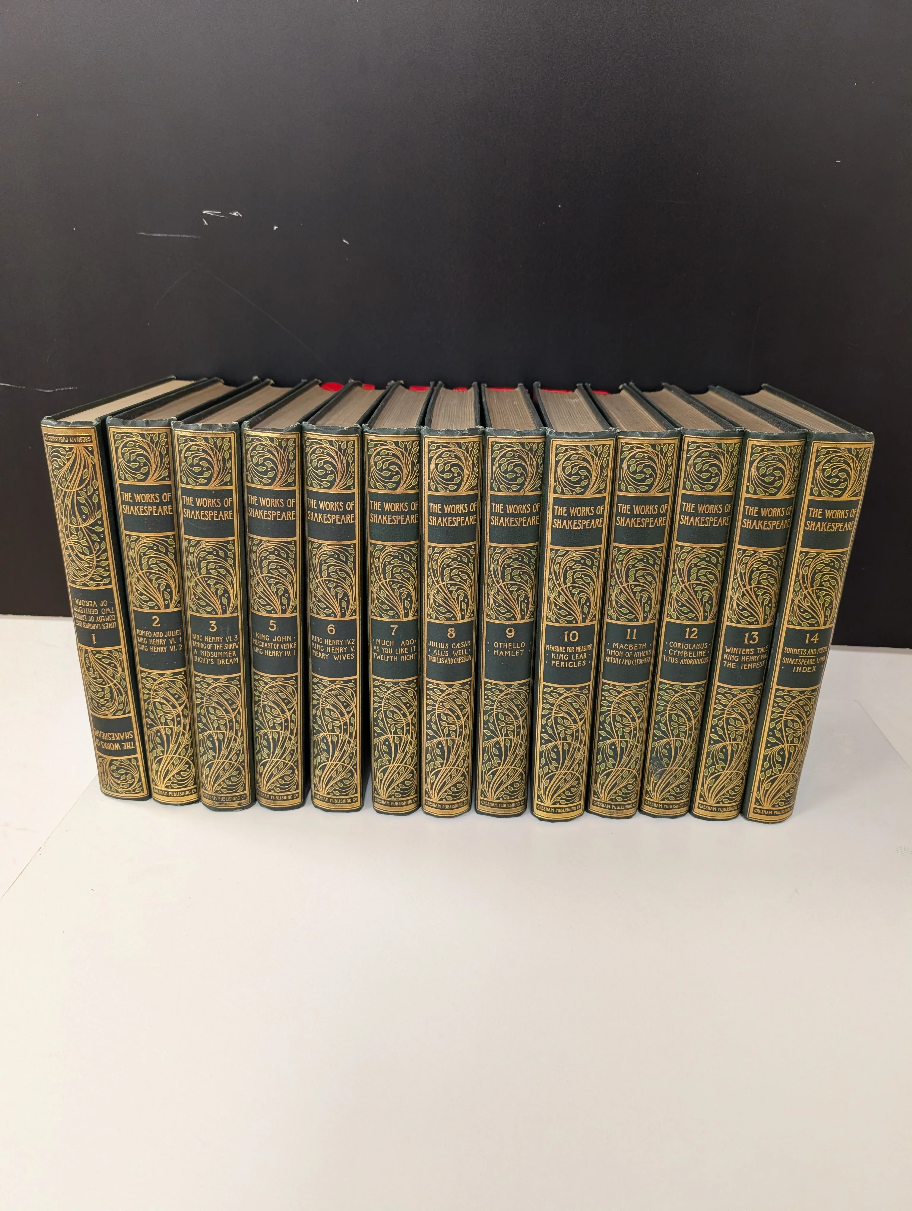 The Works of Shakespeare Vol 1-3, 5-14 - Graham Publishing - Image 3